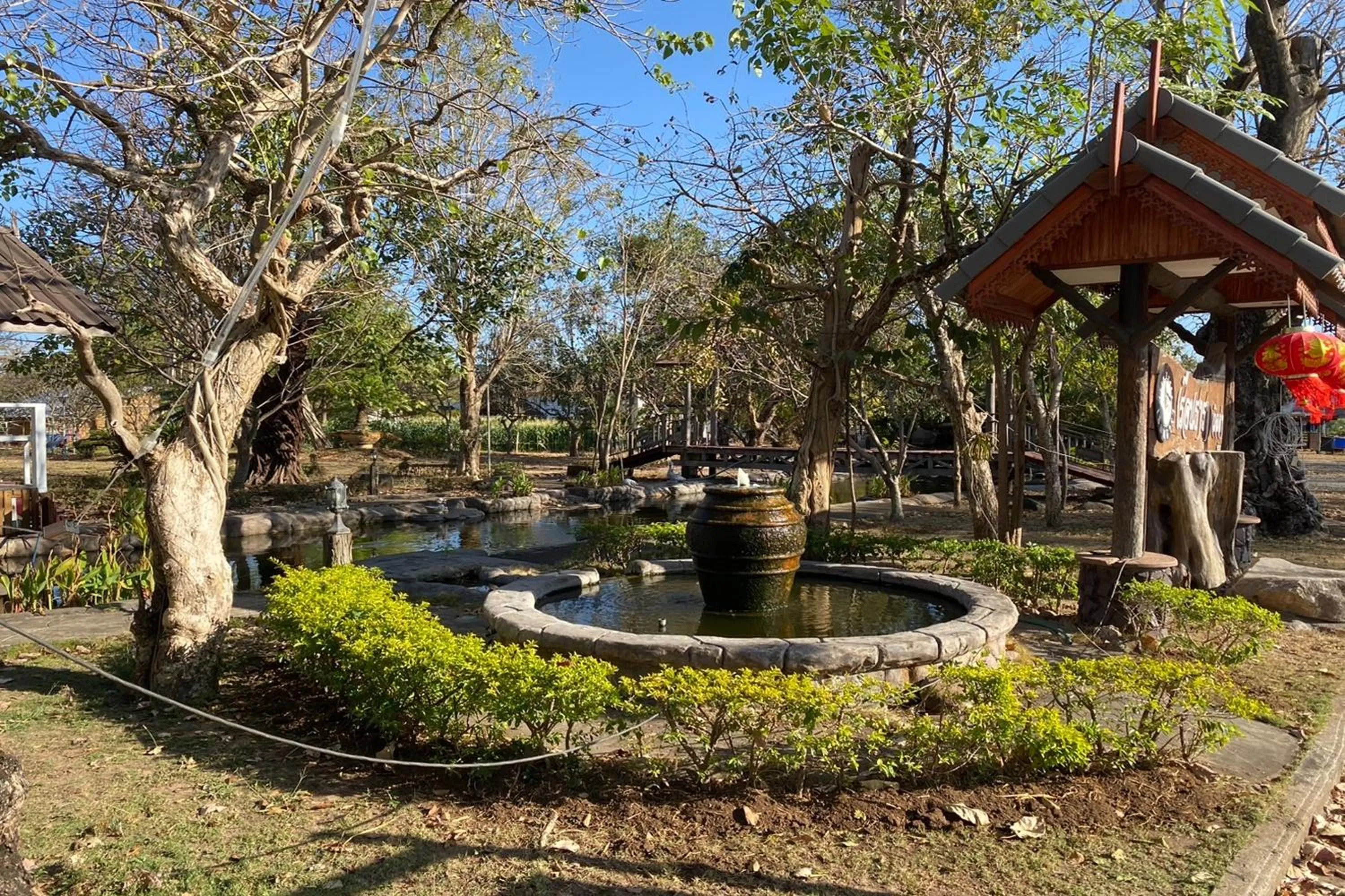 Garden in Ruentara Resort & Villa