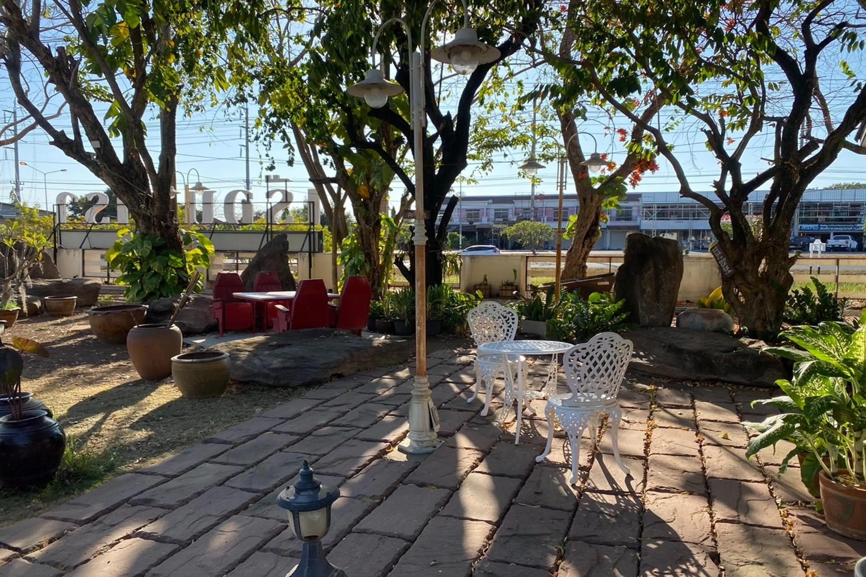 Patio in Ruentara Resort & Villa