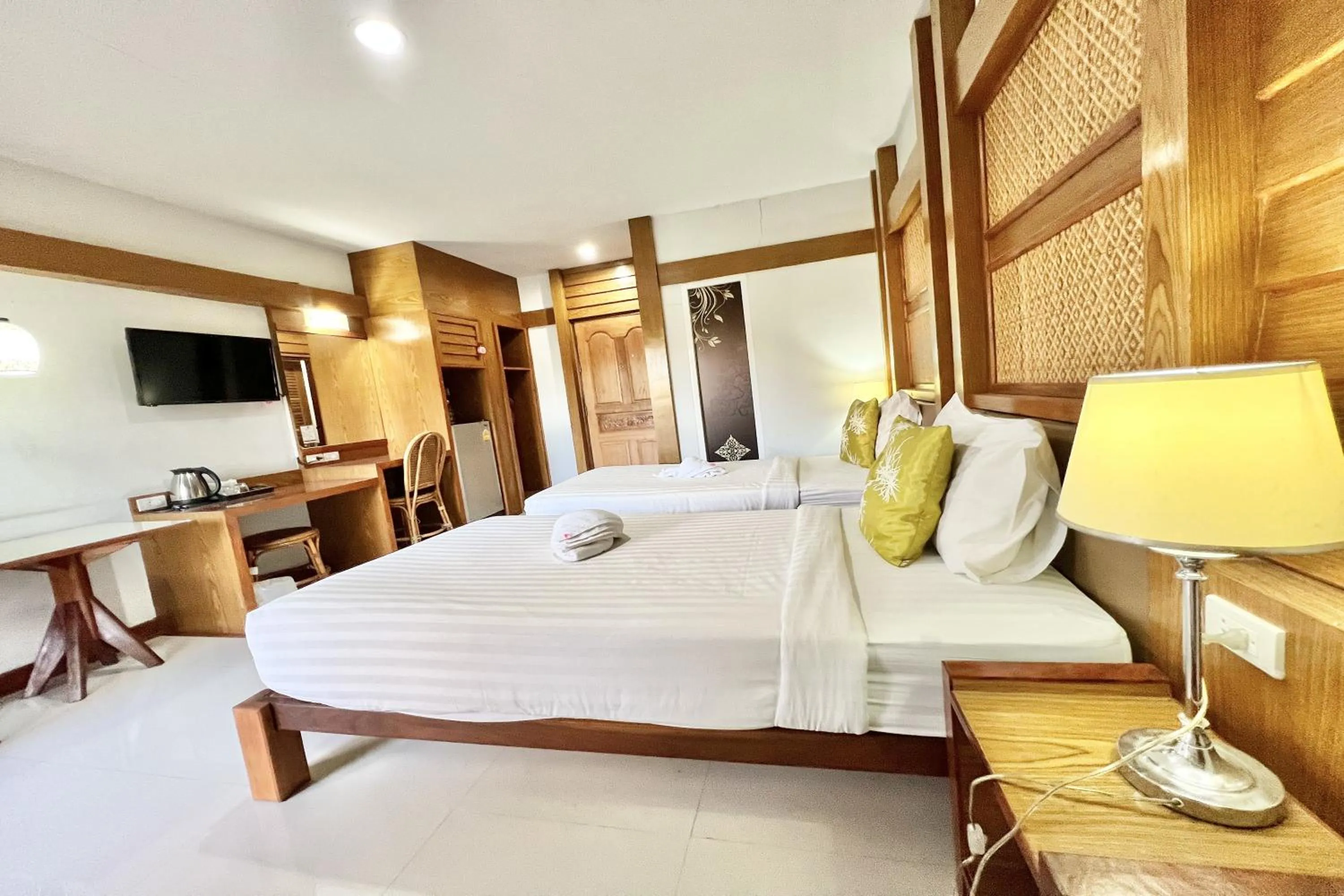 Bedroom, Bed in Ruentara Resort & Villa