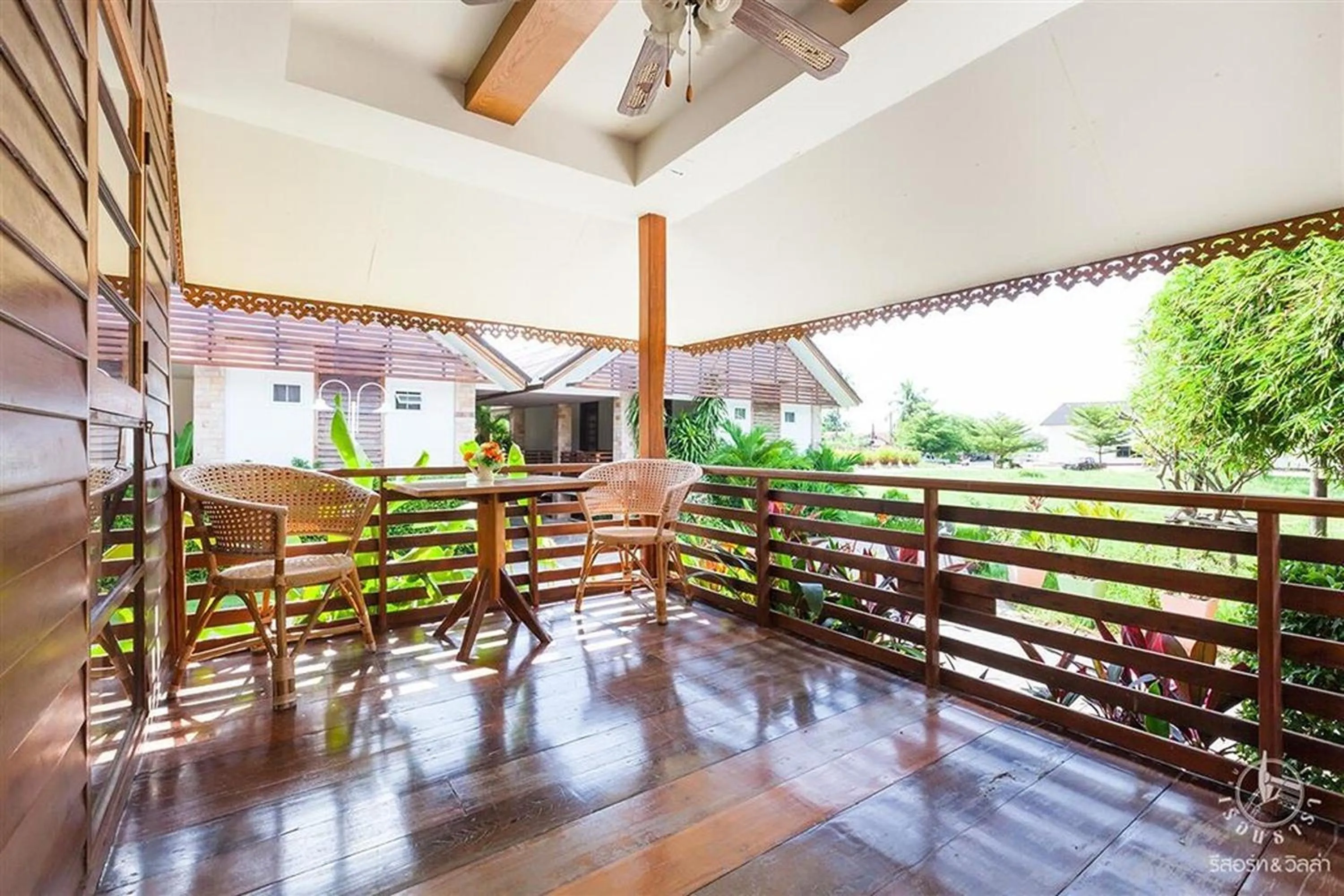 Balcony/Terrace in Ruentara Resort & Villa