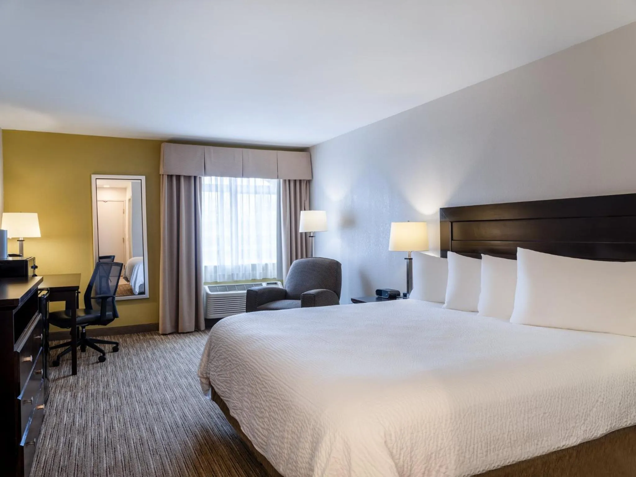 Photo of the whole room, Bed in Holiday Inn Express & Suites Chicago-Libertyville by IHG