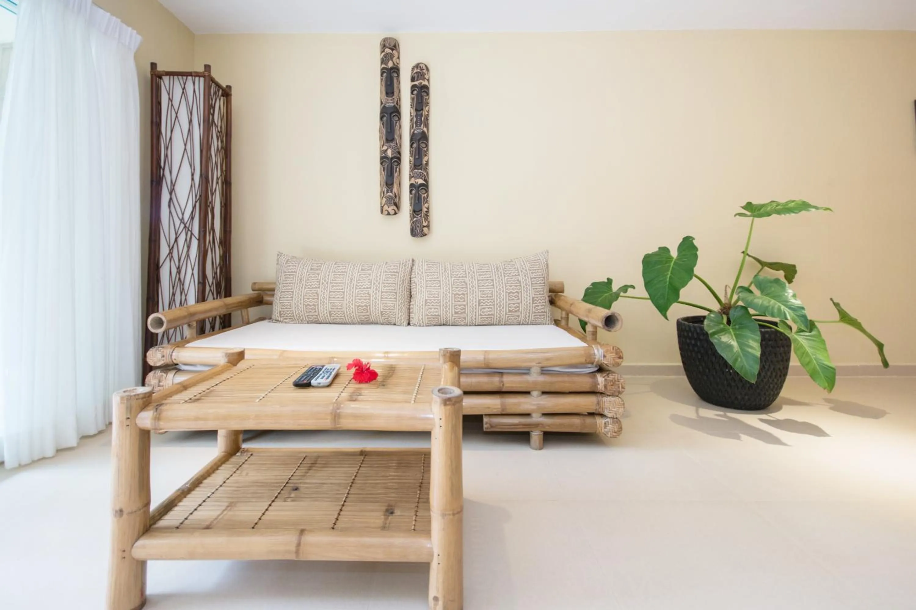 Living room in Boracay Amor Apartment