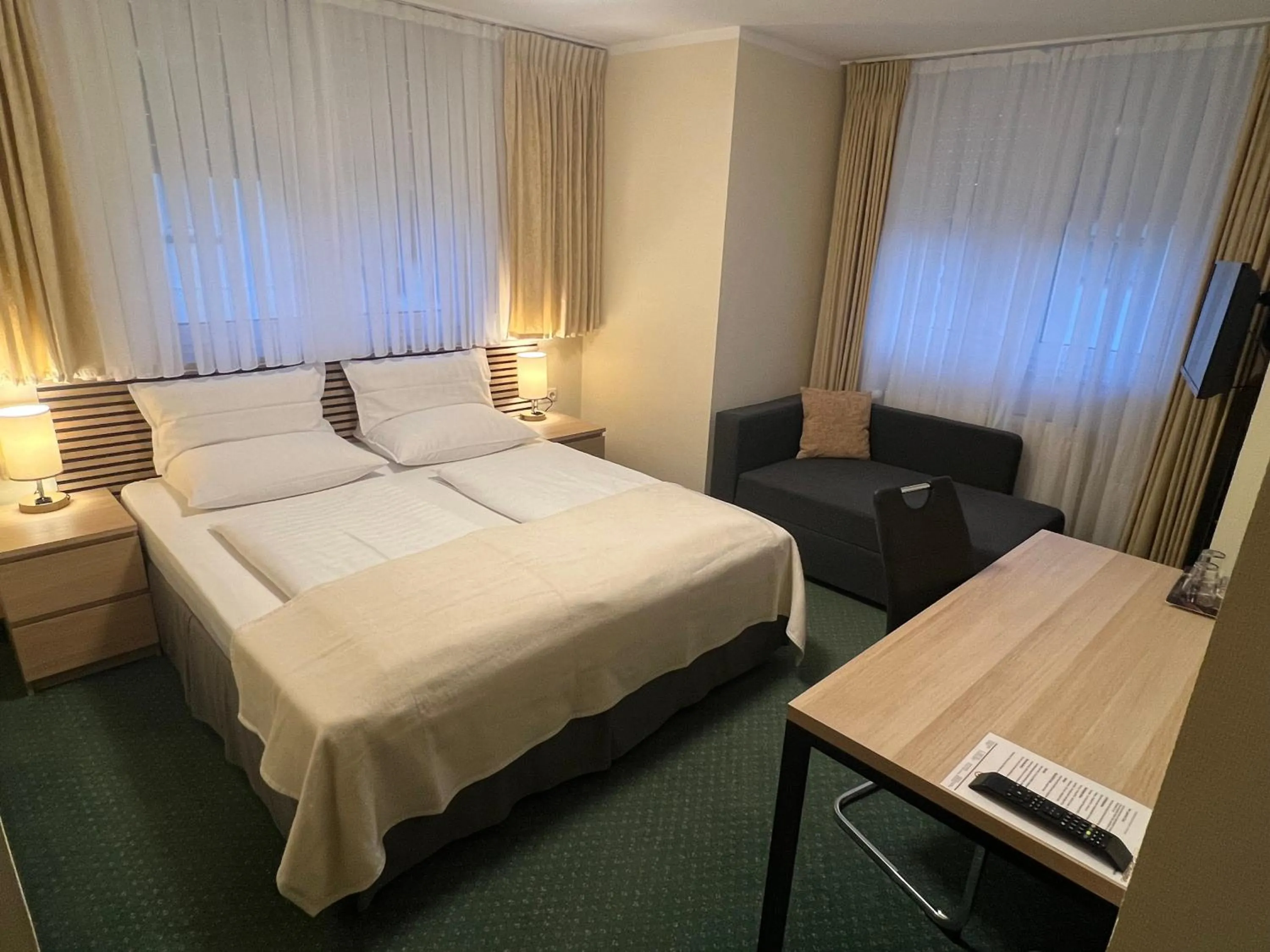 Bed in Hotel Residenz Stockstadt