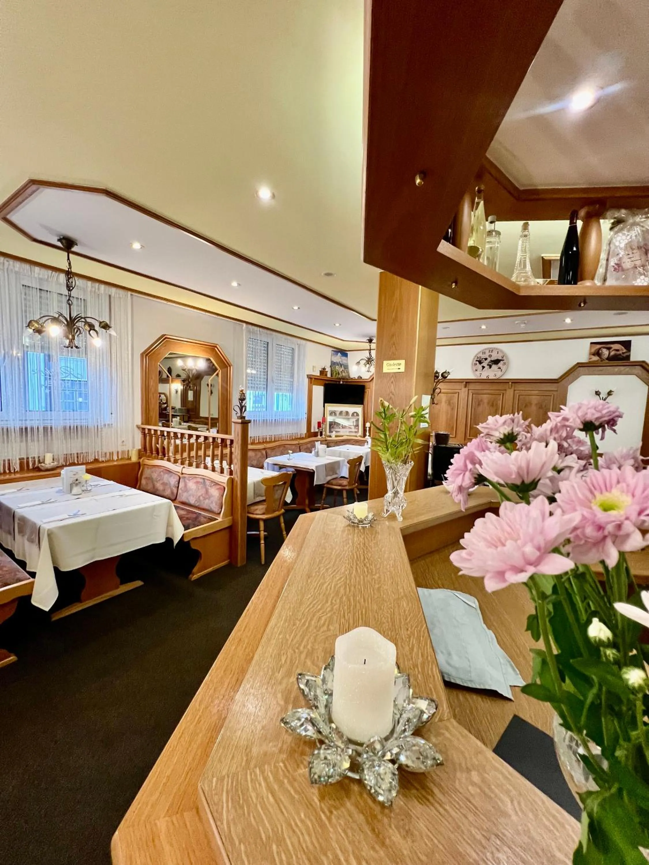 Seating area, Bed in Hotel Residenz Stockstadt