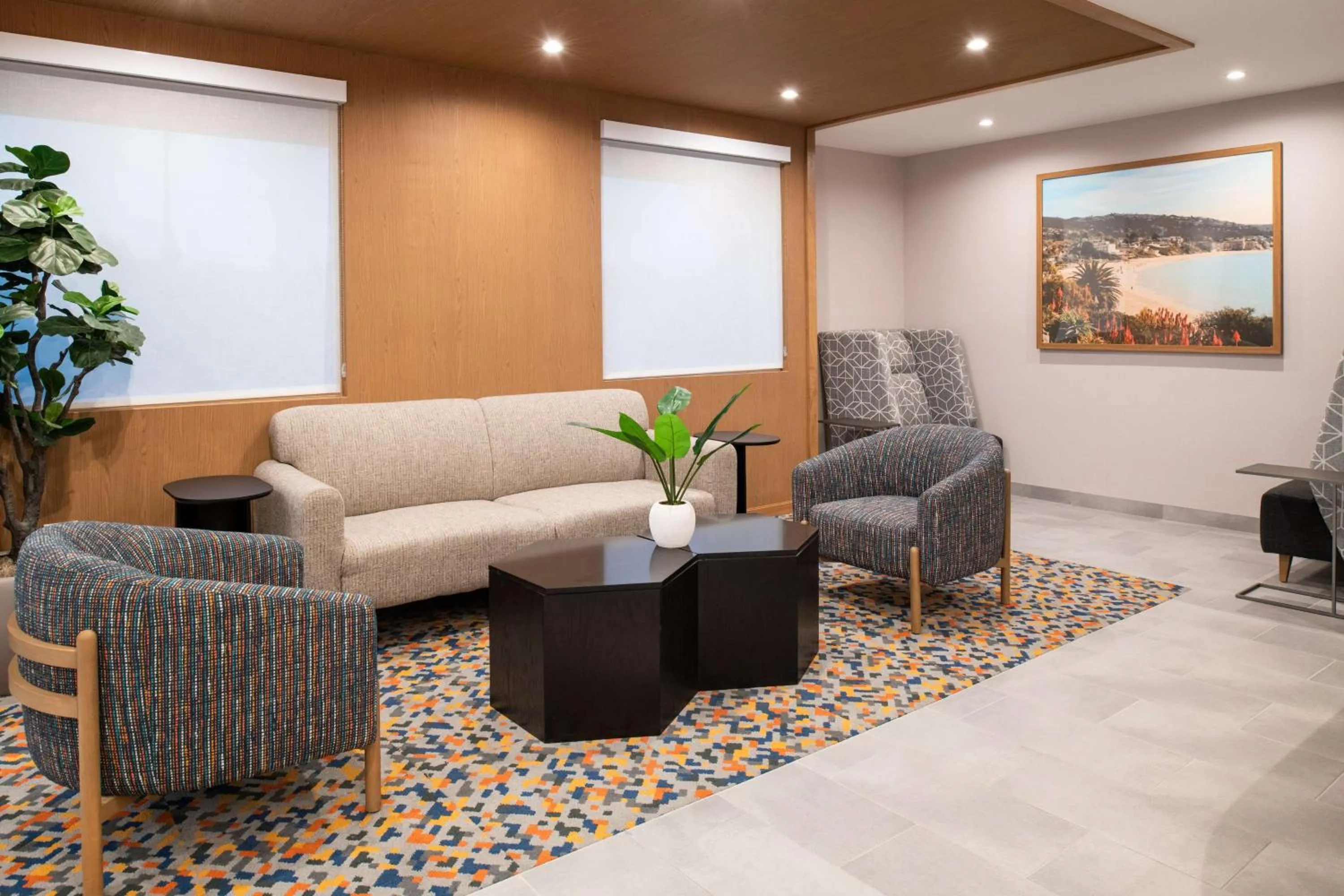 Lobby or reception in Hampton Inn by Hilton Costa Mesa Newport Beach
