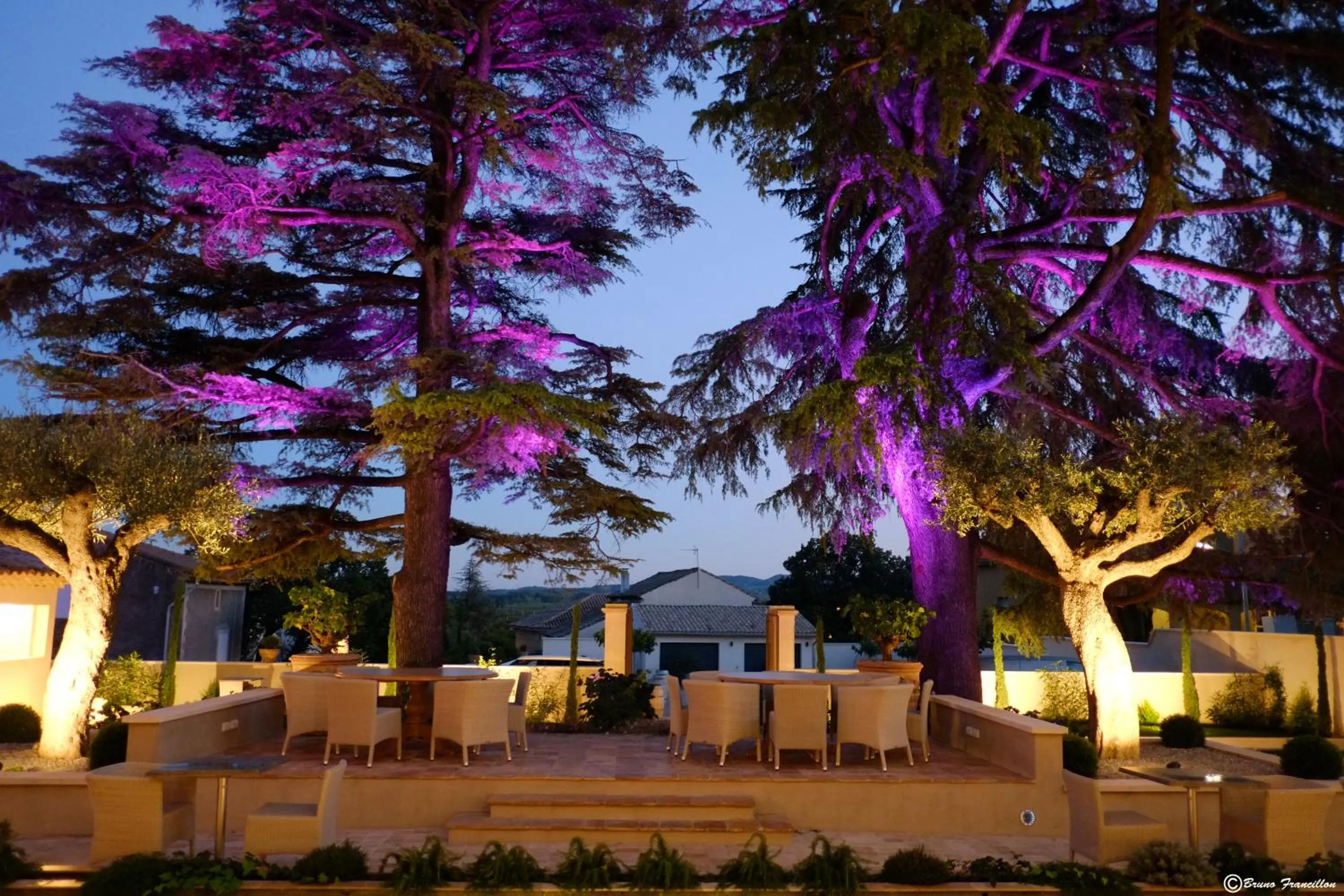 Patio in Boutique Hôtel La Villa MONTESQUIEU
