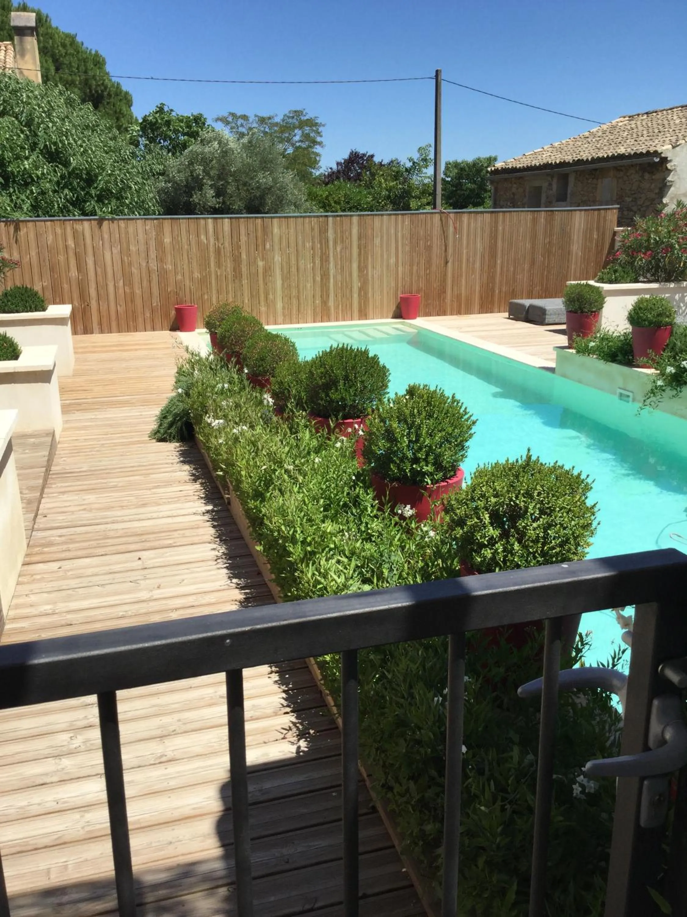 Swimming pool in Boutique Hôtel La Villa MONTESQUIEU