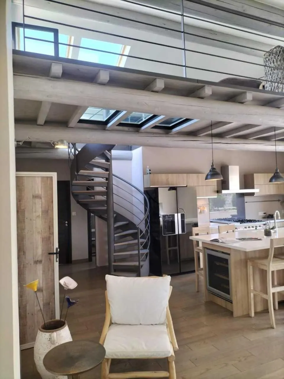 Kitchen or kitchenette in Boutique Hôtel La Villa MONTESQUIEU