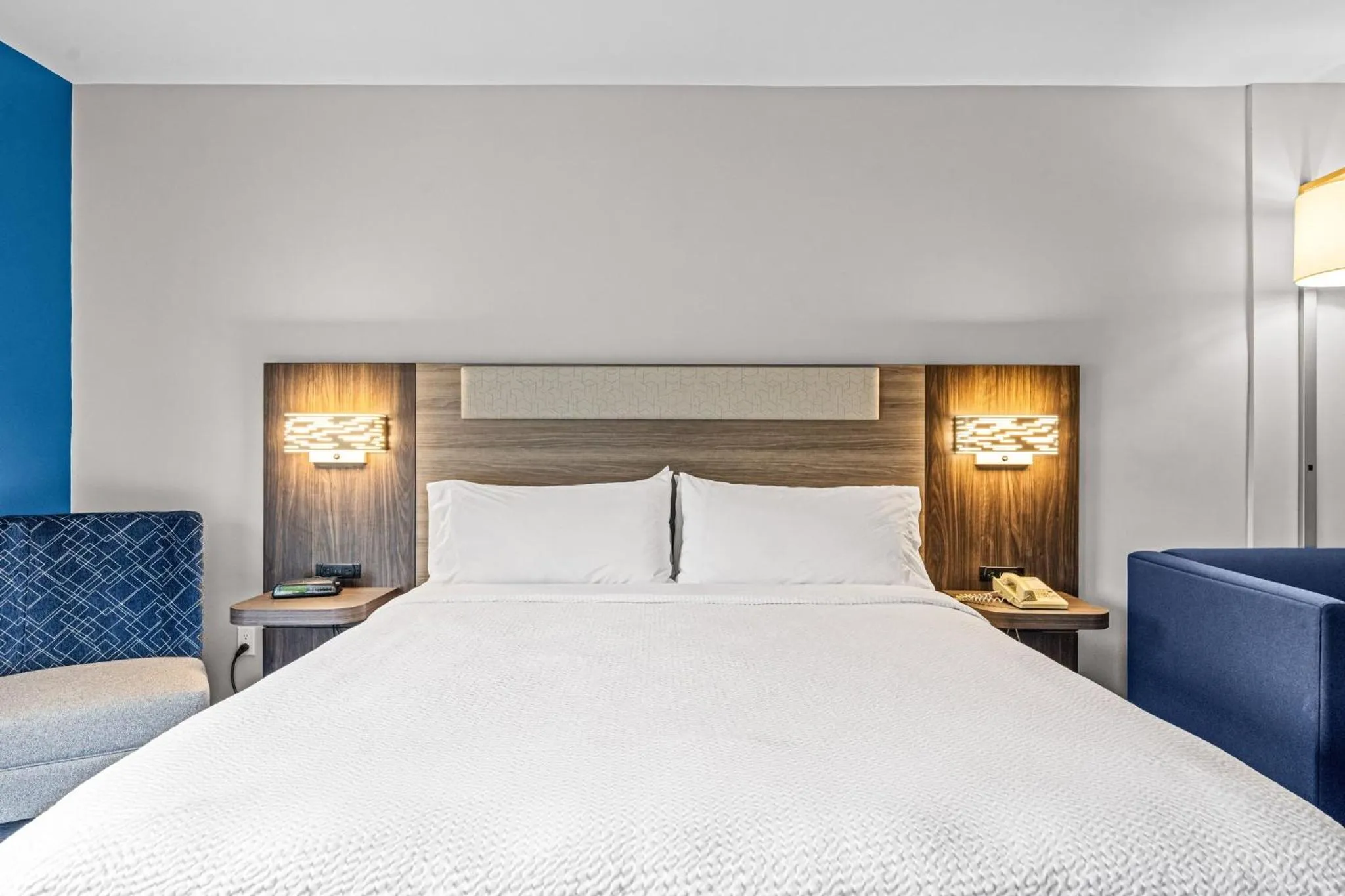 Photo of the whole room, Bed in Holiday Inn Express & Suites Carneys Point - Pennsville by IHG