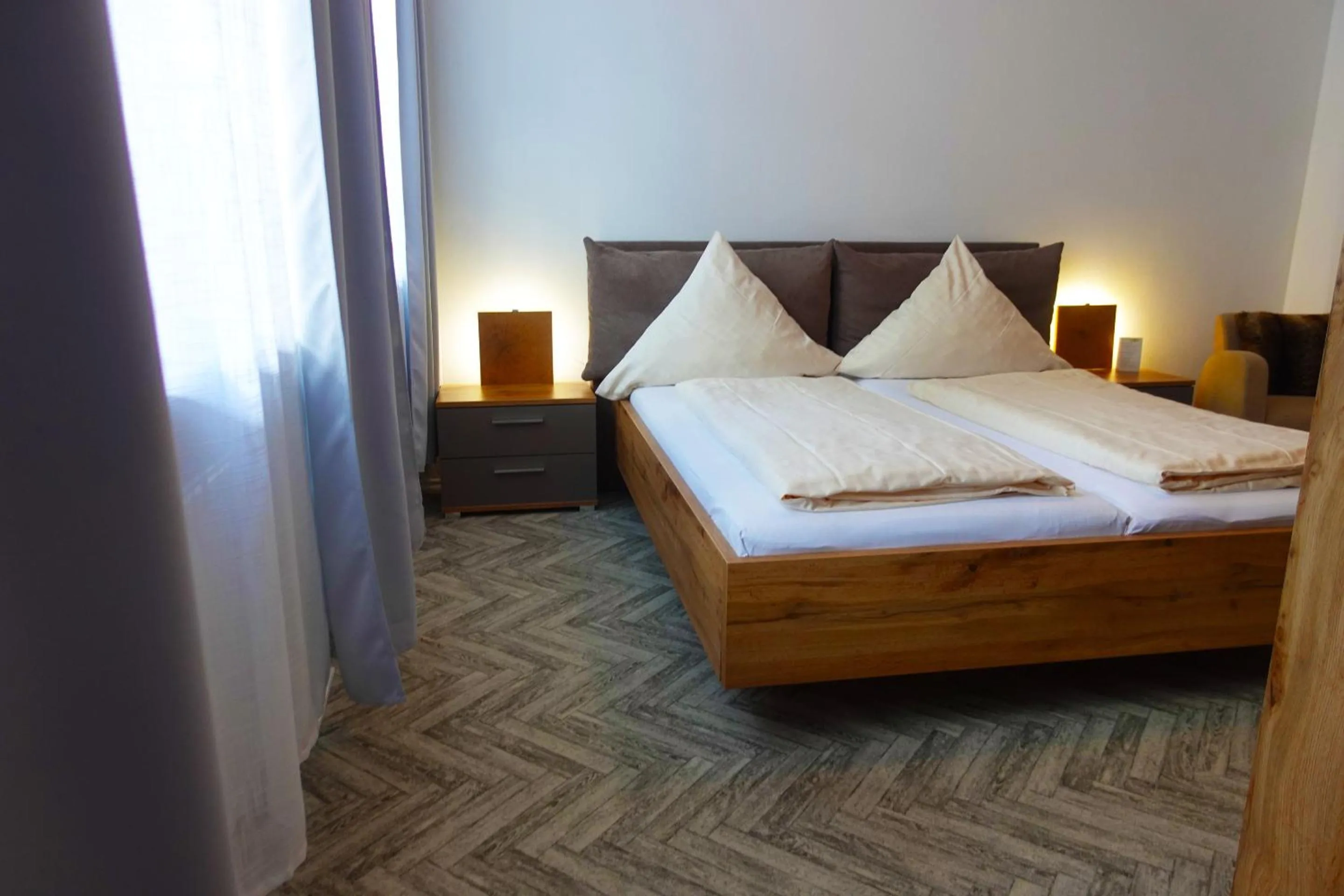 Bedroom, Bed in Hotel Berghof Wasserkuppe & Gästehaus Fuldaquelle