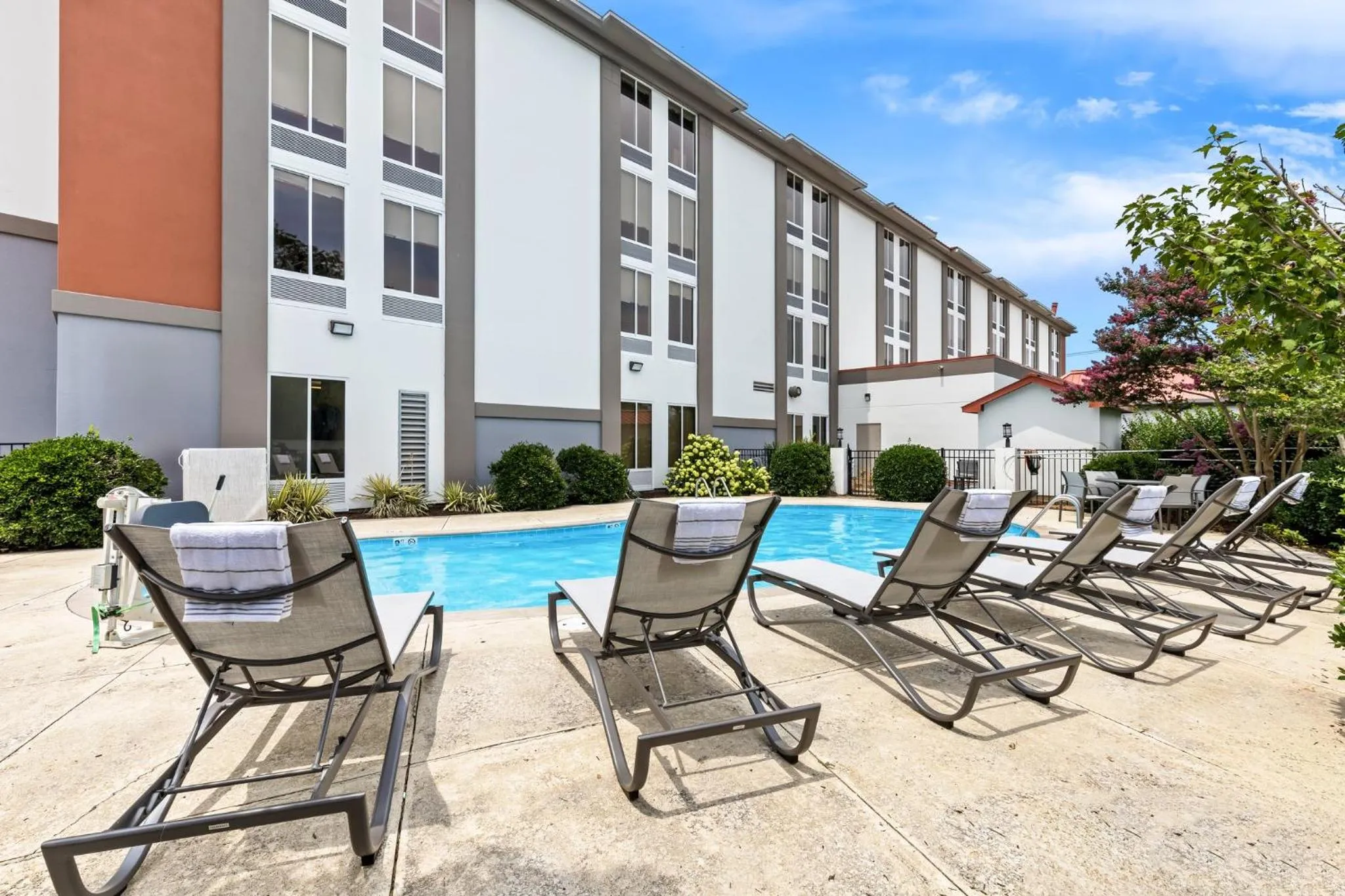 Swimming pool in Holiday Inn Express Nashville-Hendersonville by IHG
