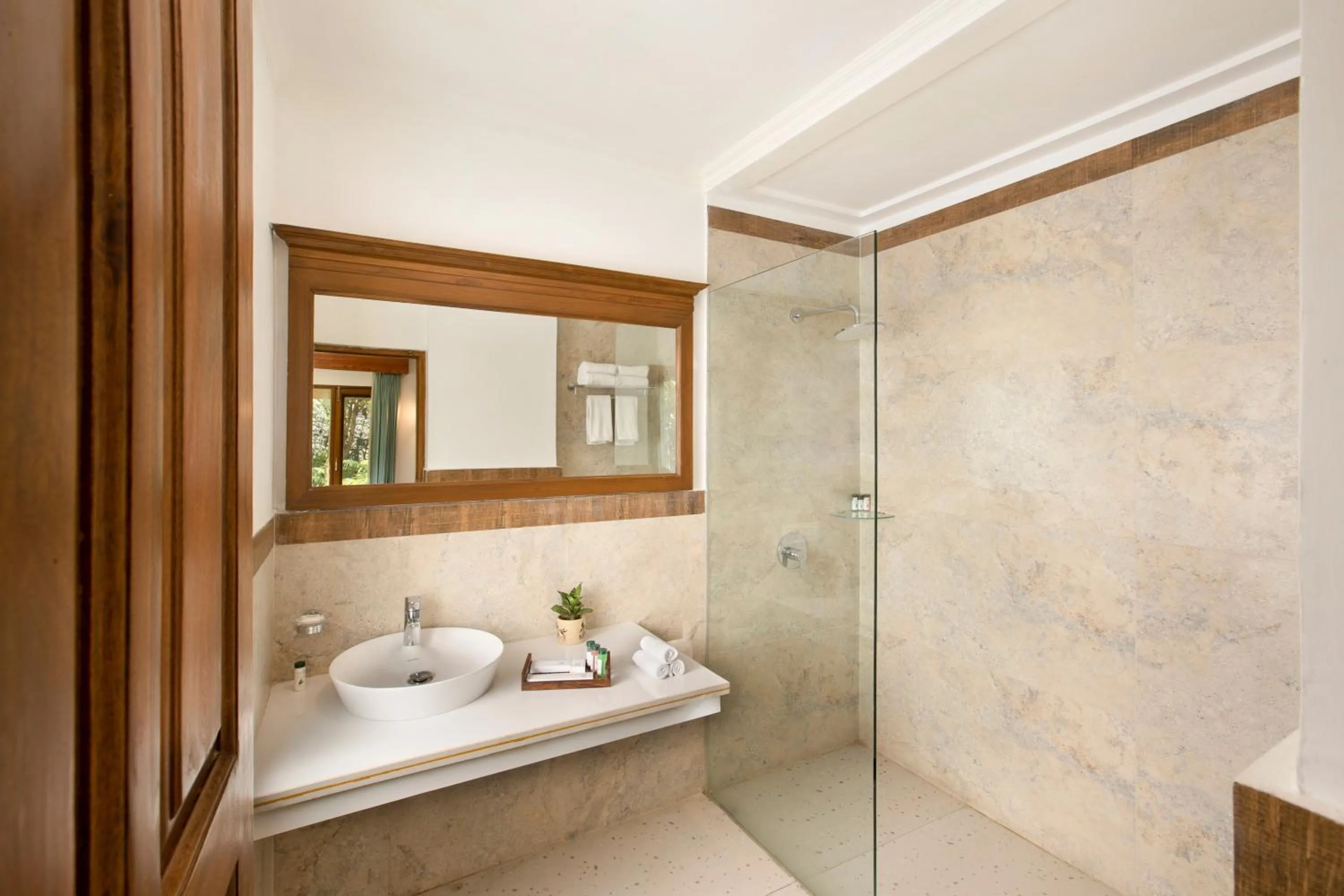 Shower in Raga on the Ganges, Rishikesh