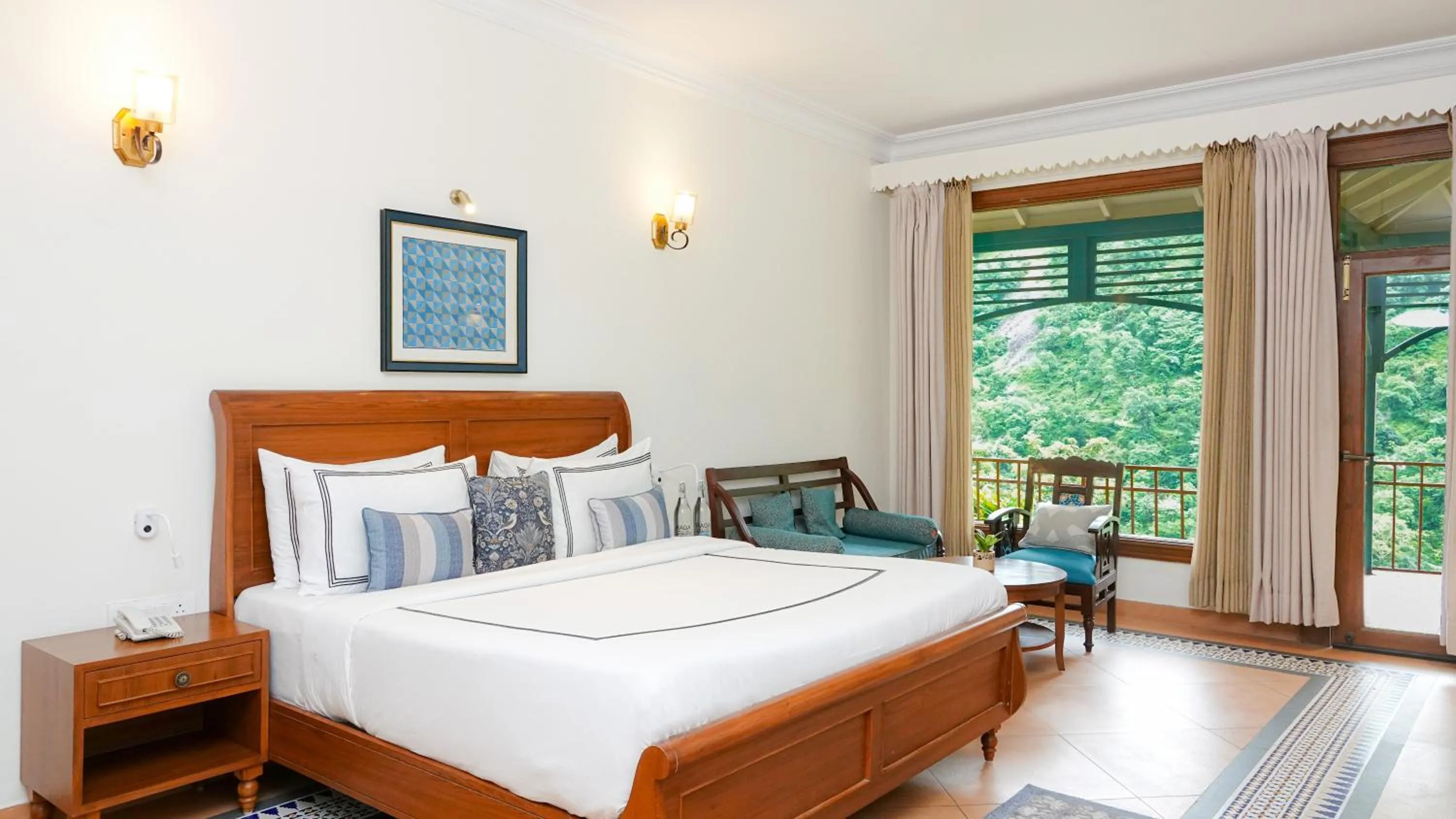 Bed in Raga on the Ganges, Rishikesh