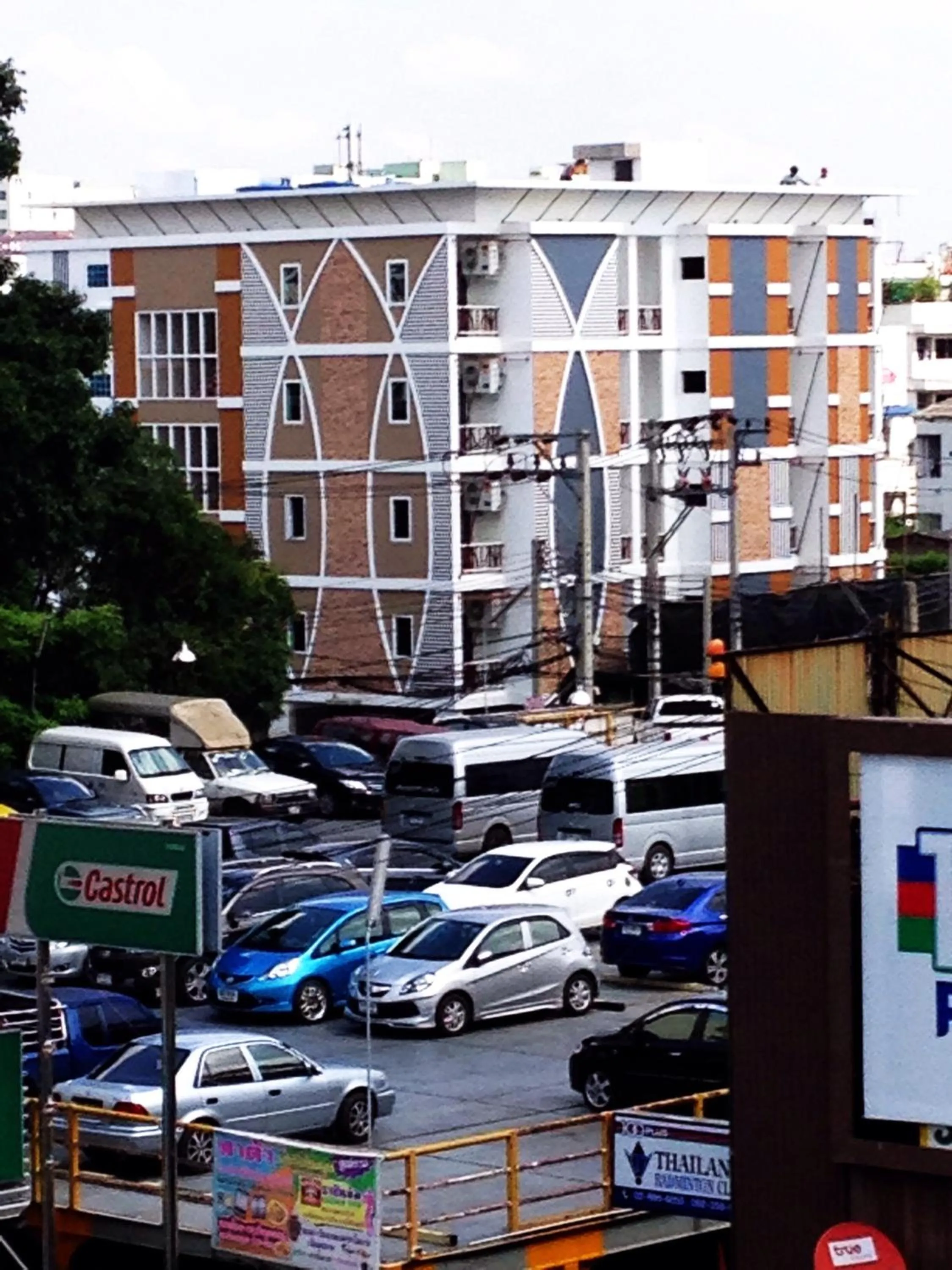 Bird's eye view in Sunset Residence Pinklao