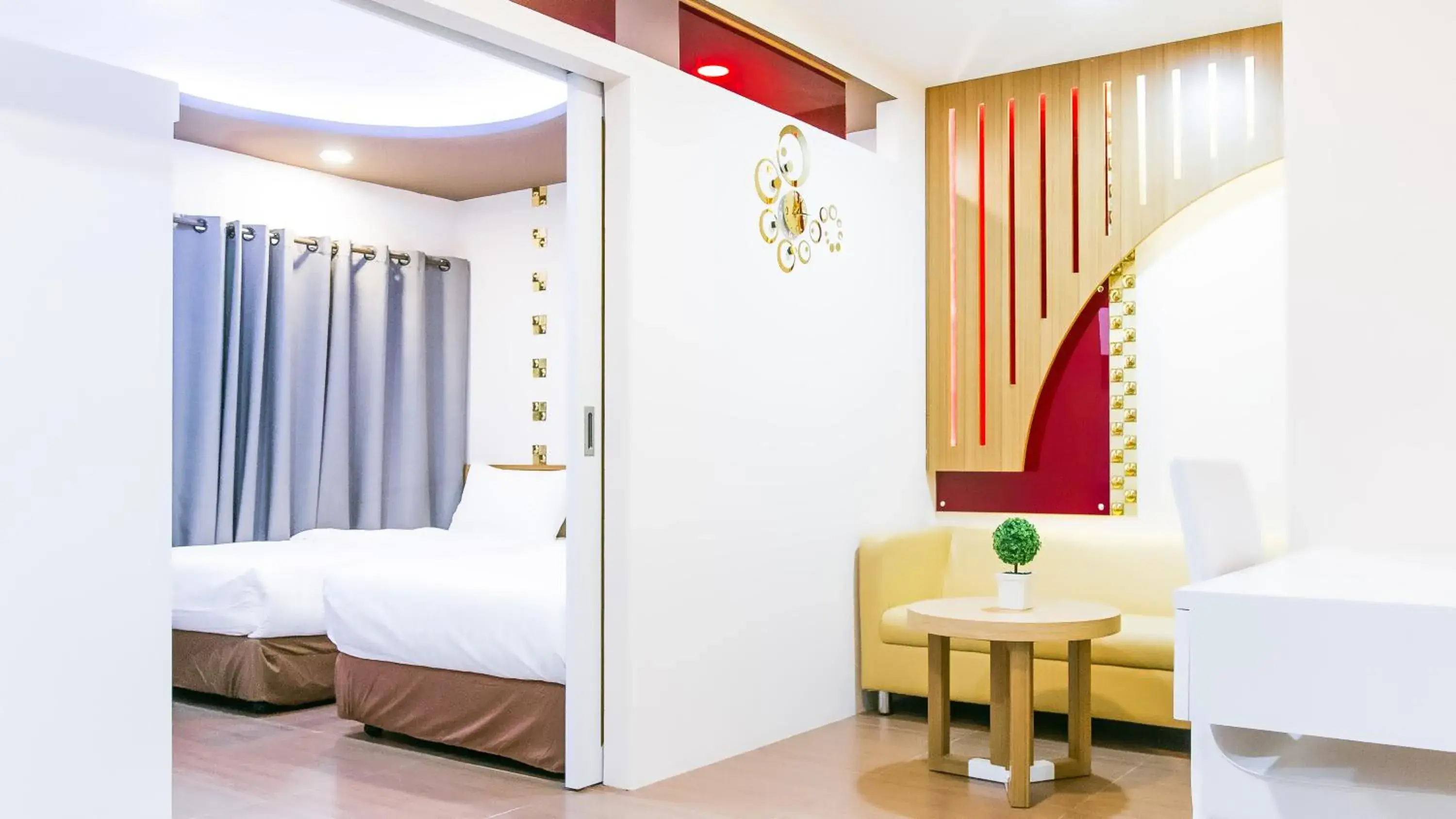 Deluxe Twin Room in Sunset Residence Pinklao Deluxe Twin Room in Sunset Residence Pinklao