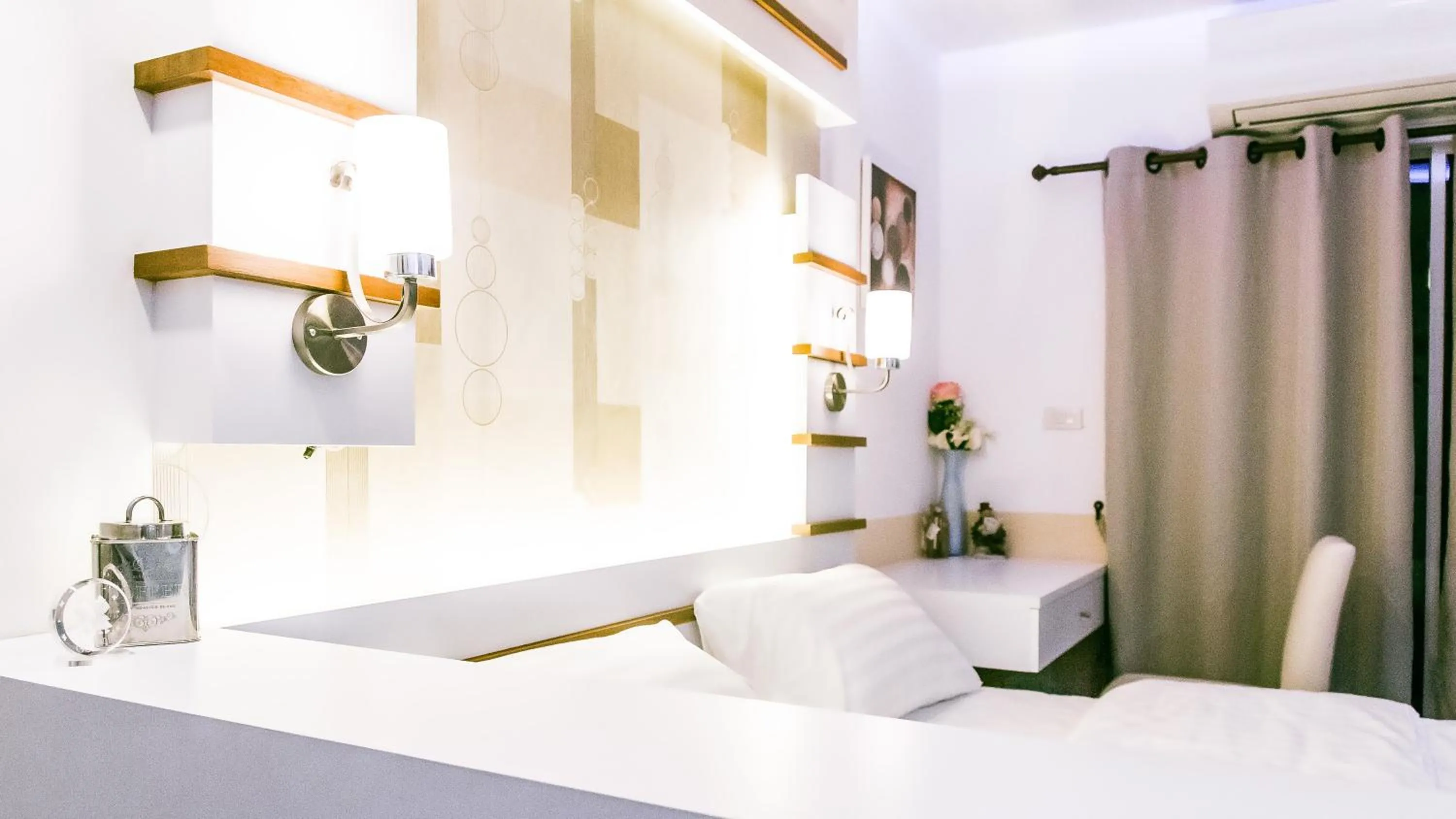 Decorative detail, Bed in Sunset Residence Pinklao