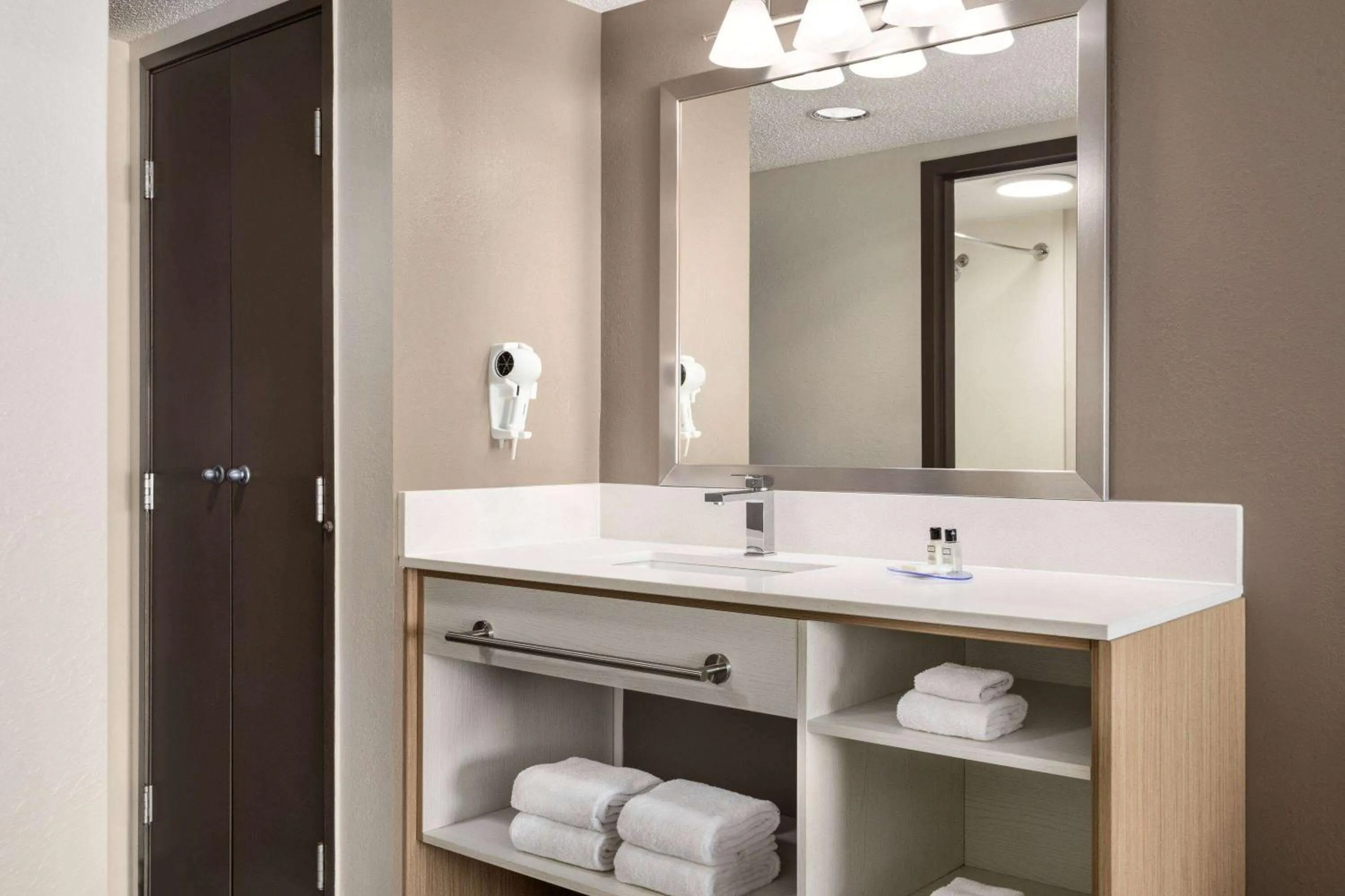 Bathroom in Wyndham Garden Duluth