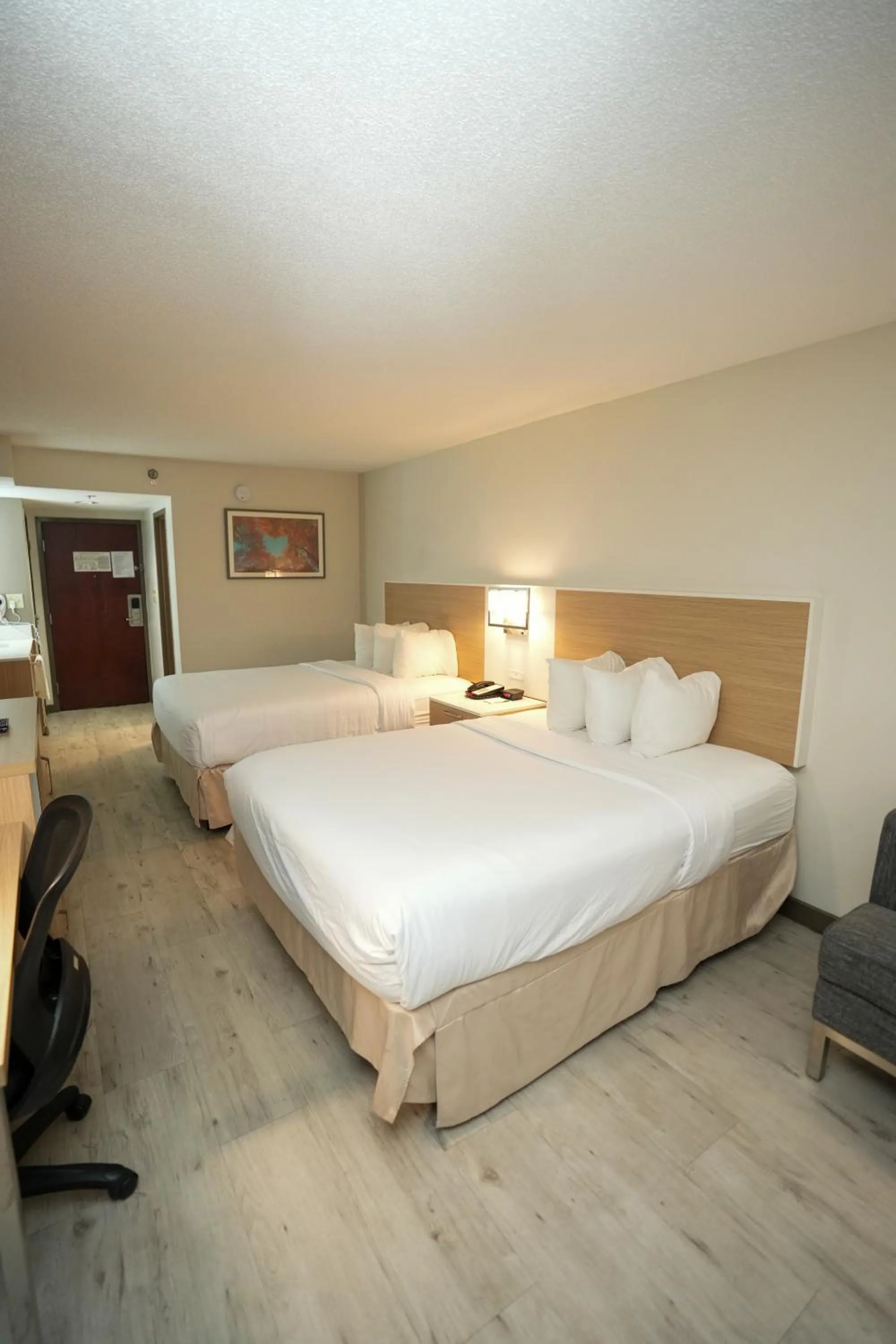 Bed in Wyndham Garden Duluth