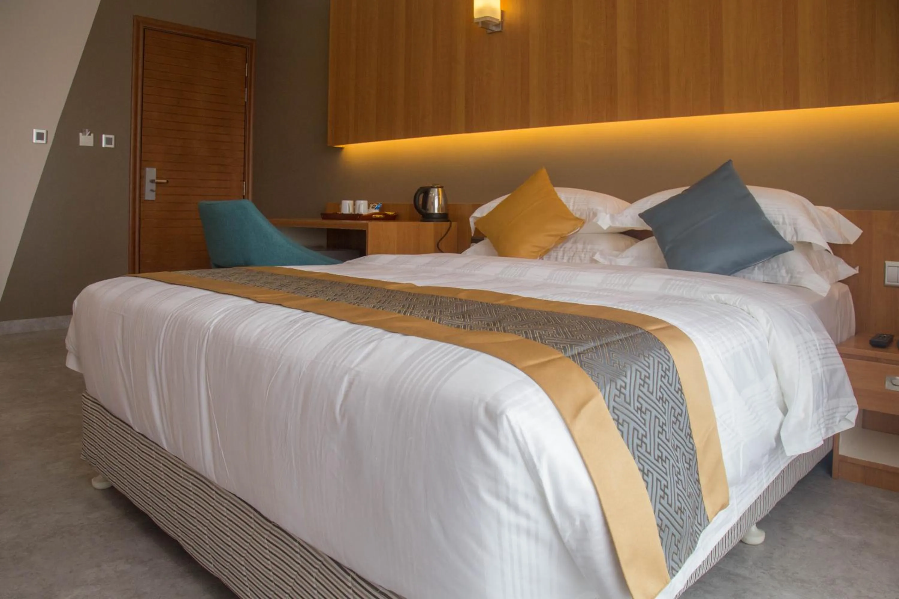 Bedroom, Bed in Kuredhi Beach Inn