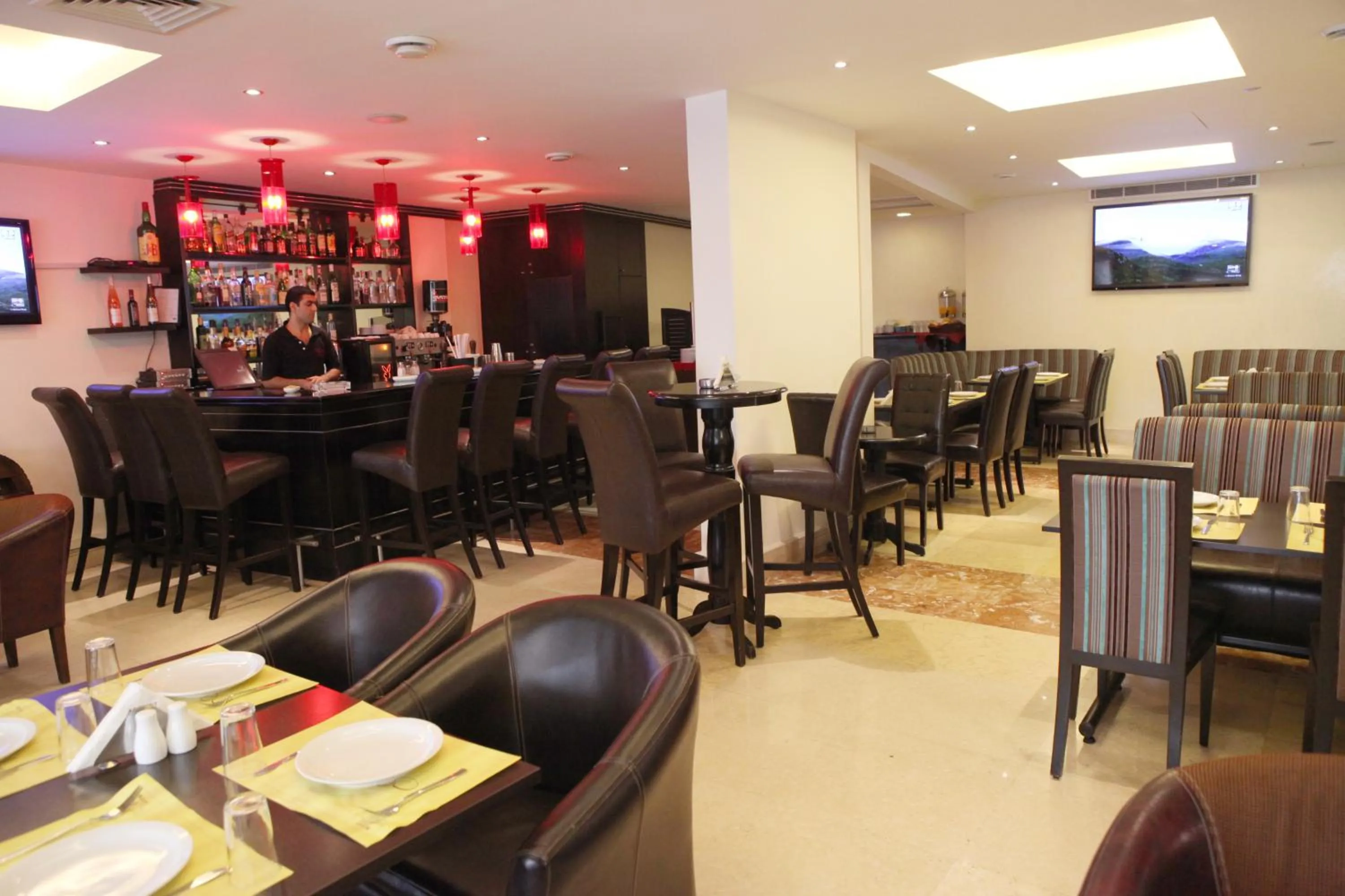 Lounge or bar in Mozart Hotel