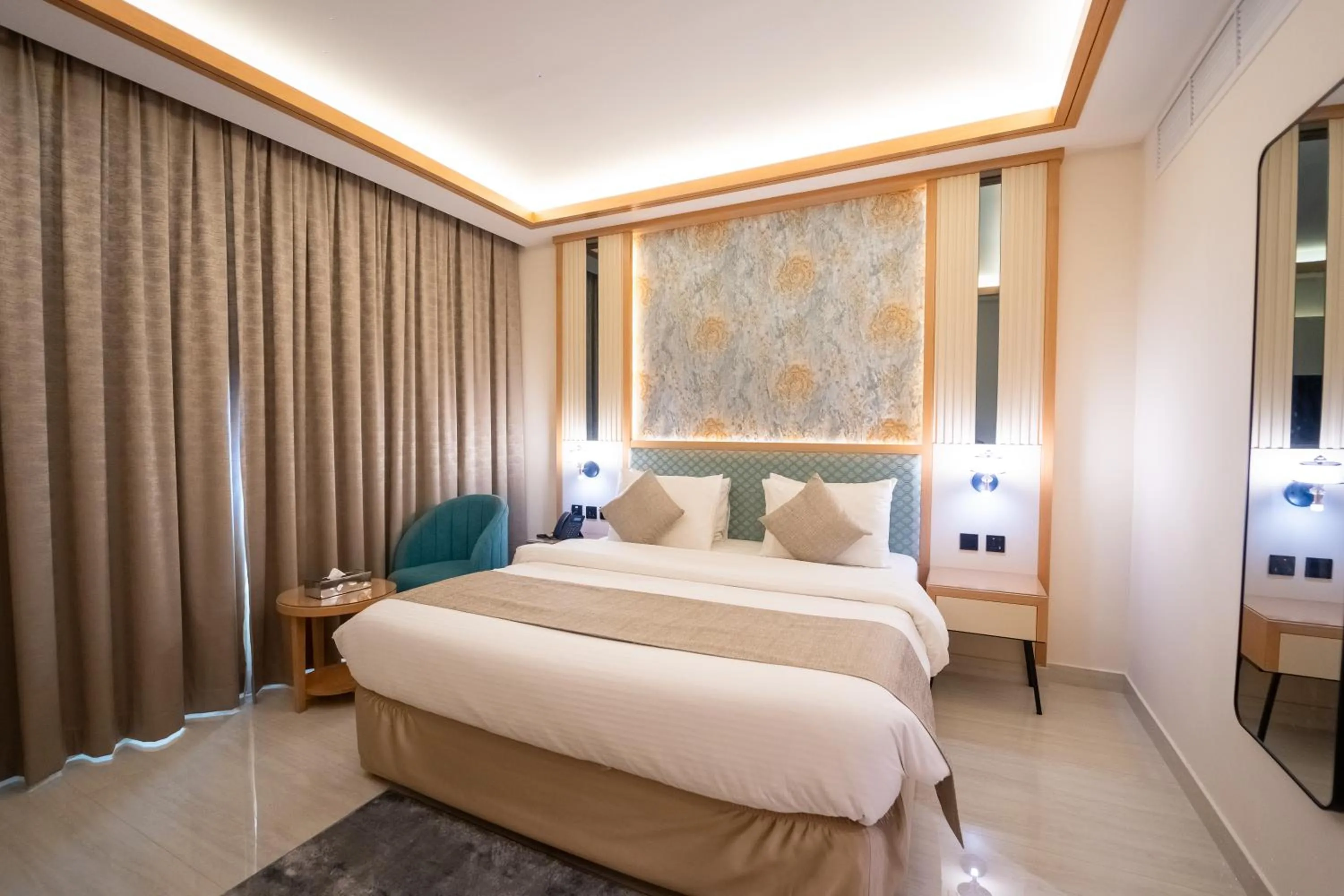 Bed in Smana Hotel Al Raffa