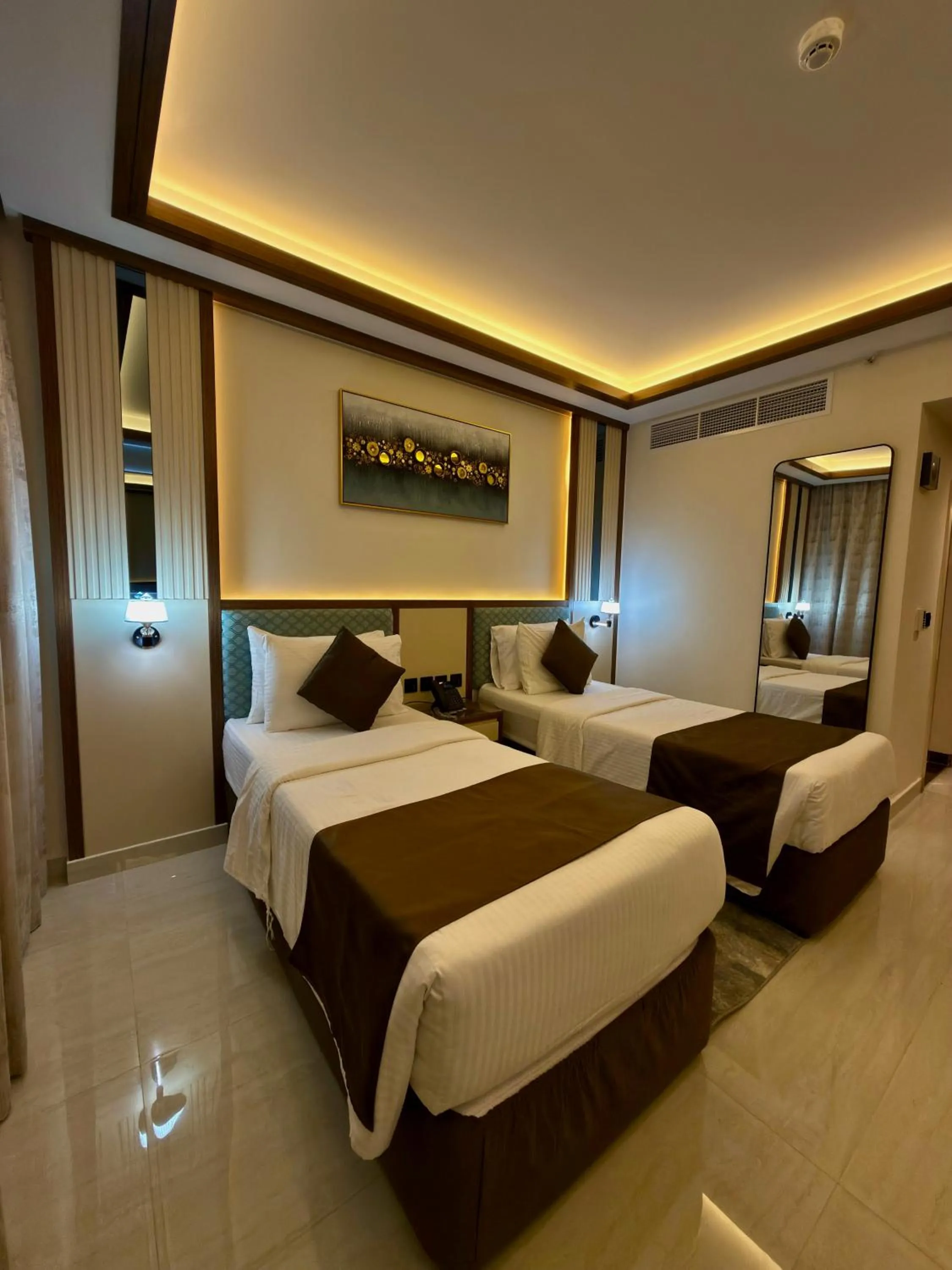 Bed in Smana Hotel Al Raffa