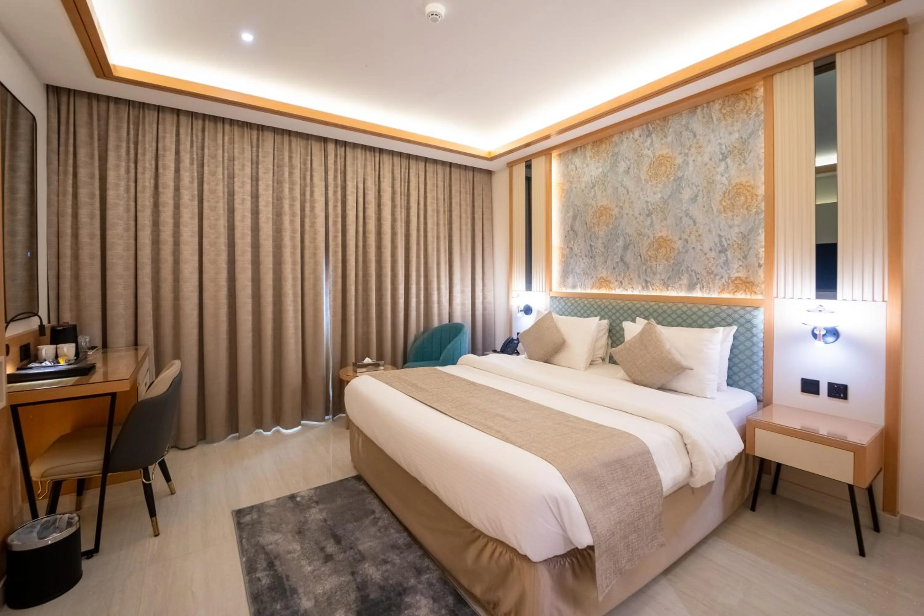 Bed in Smana Hotel Al Raffa