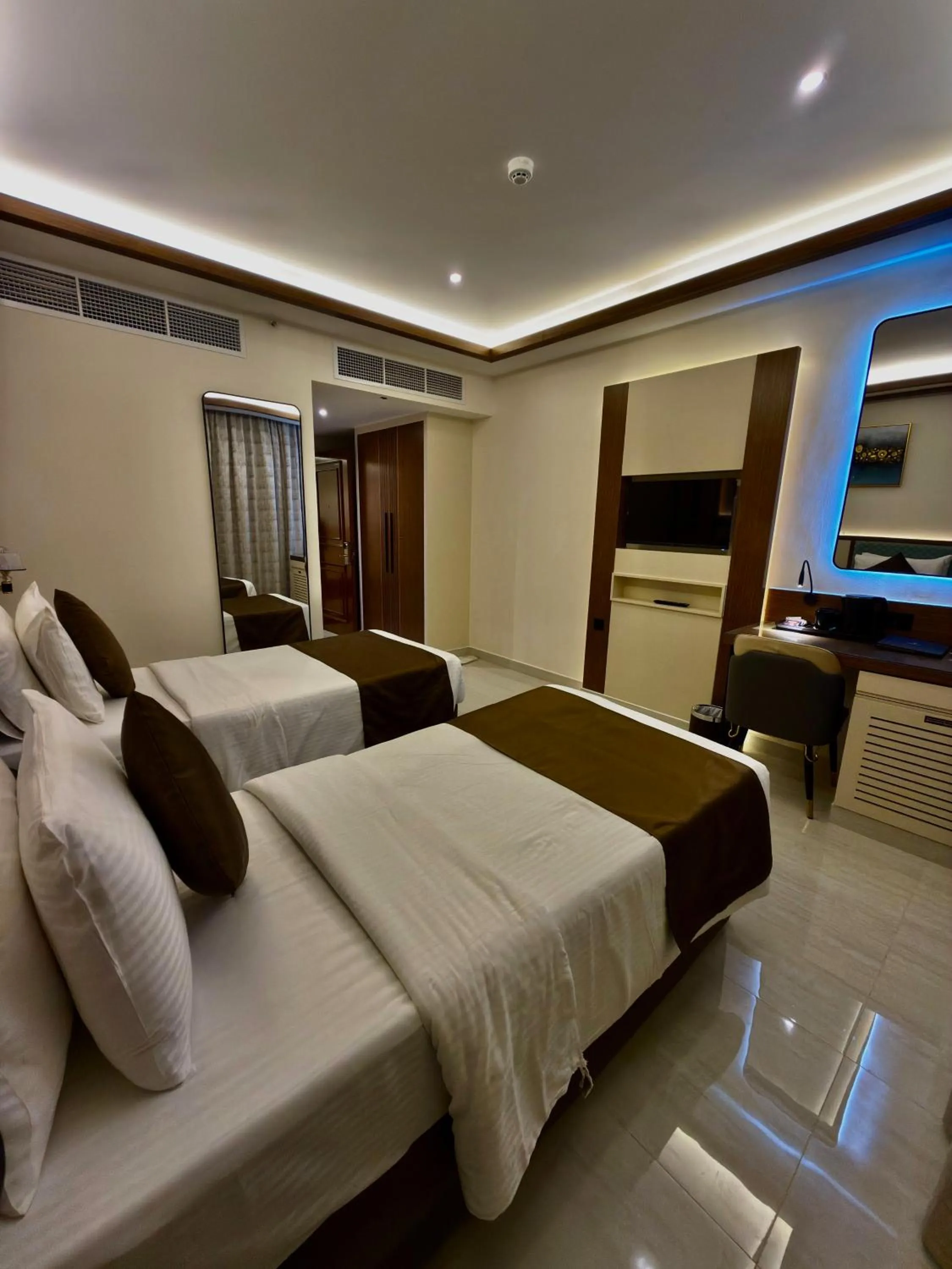 Bed in Smana Hotel Al Raffa