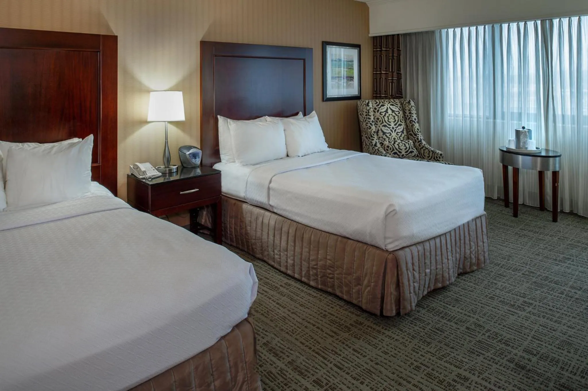 Photo of the whole room, Bed in Crowne Plaza Hotel St. Louis Airport by IHG