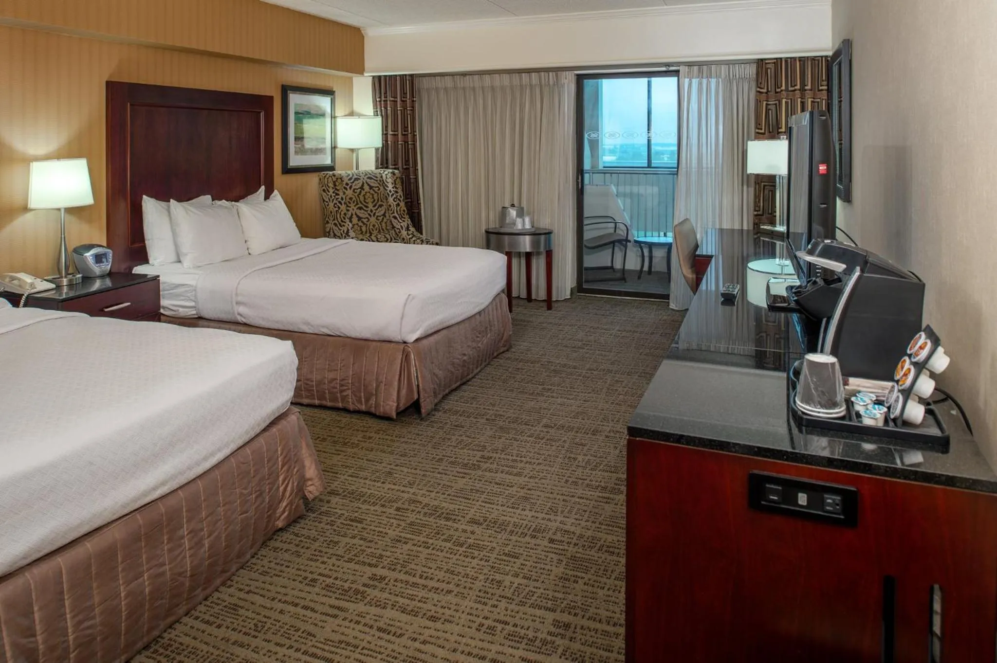 Photo of the whole room, Bed in Crowne Plaza Hotel St. Louis Airport by IHG