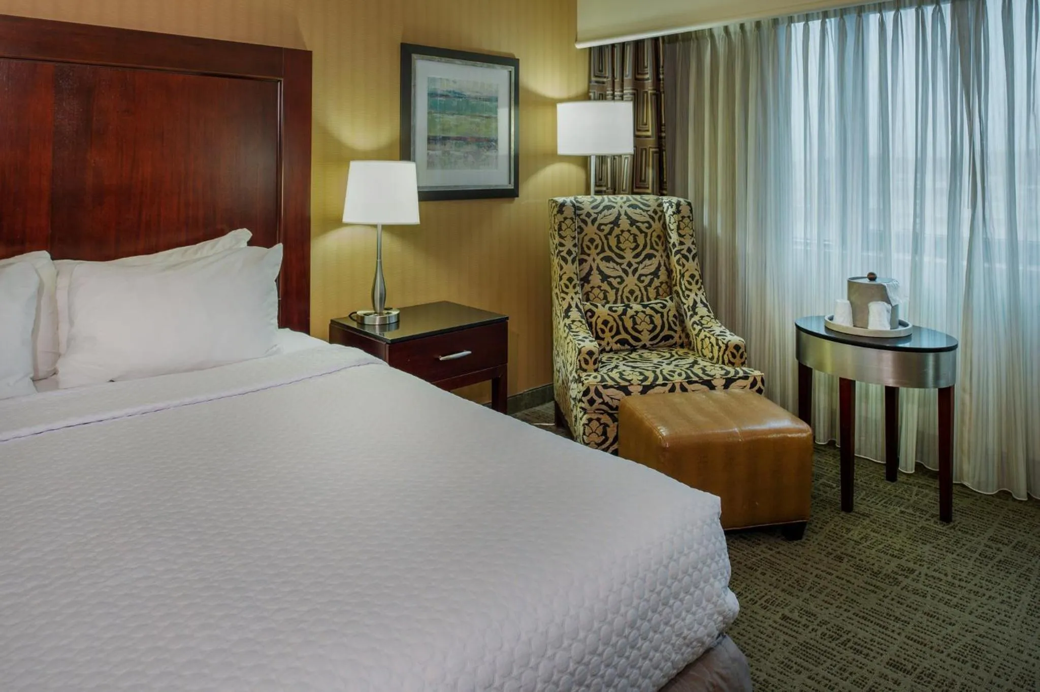 Photo of the whole room, Bed in Crowne Plaza Hotel St. Louis Airport by IHG