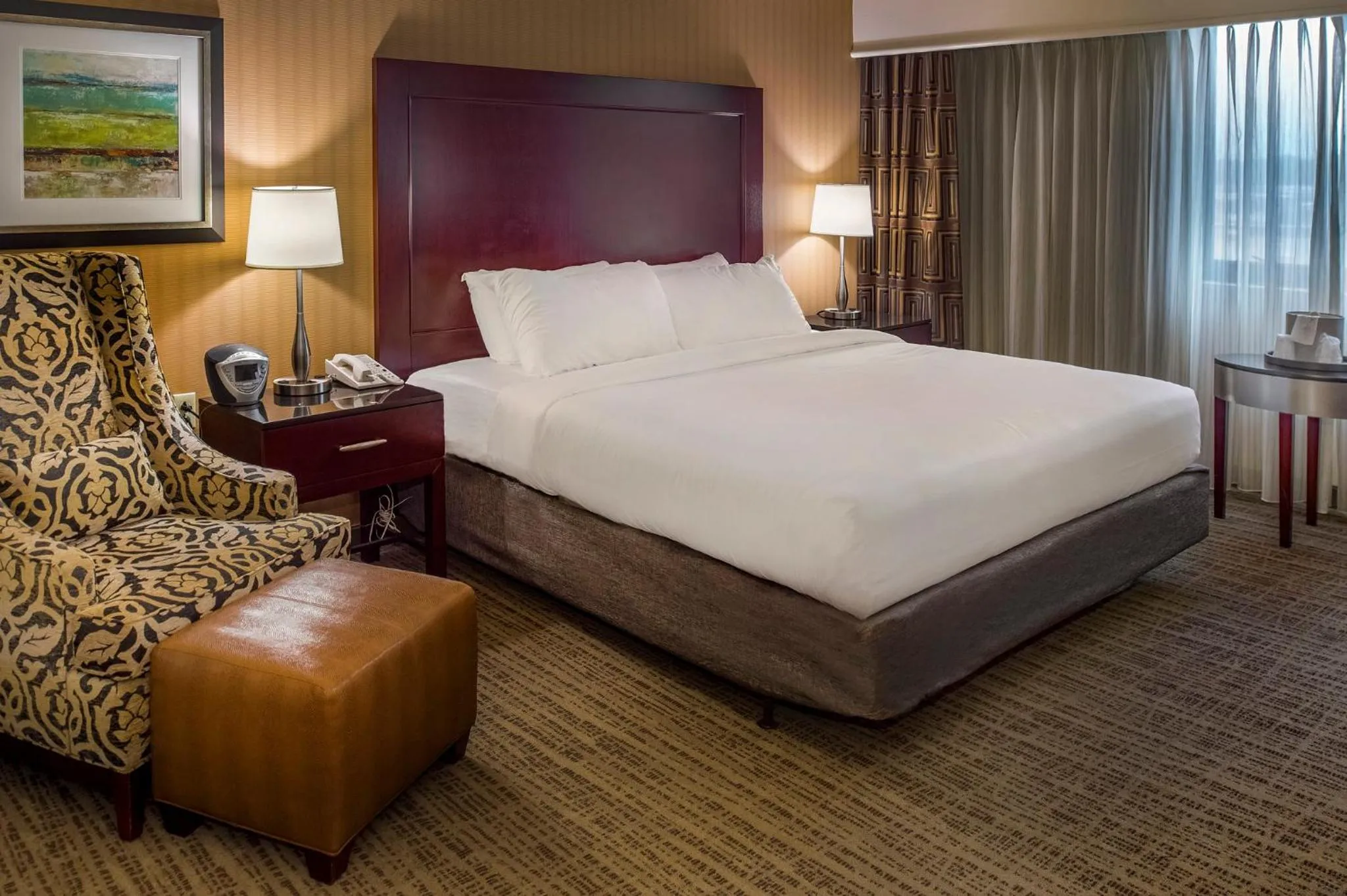 Photo of the whole room, Bed in Crowne Plaza Hotel St. Louis Airport by IHG
