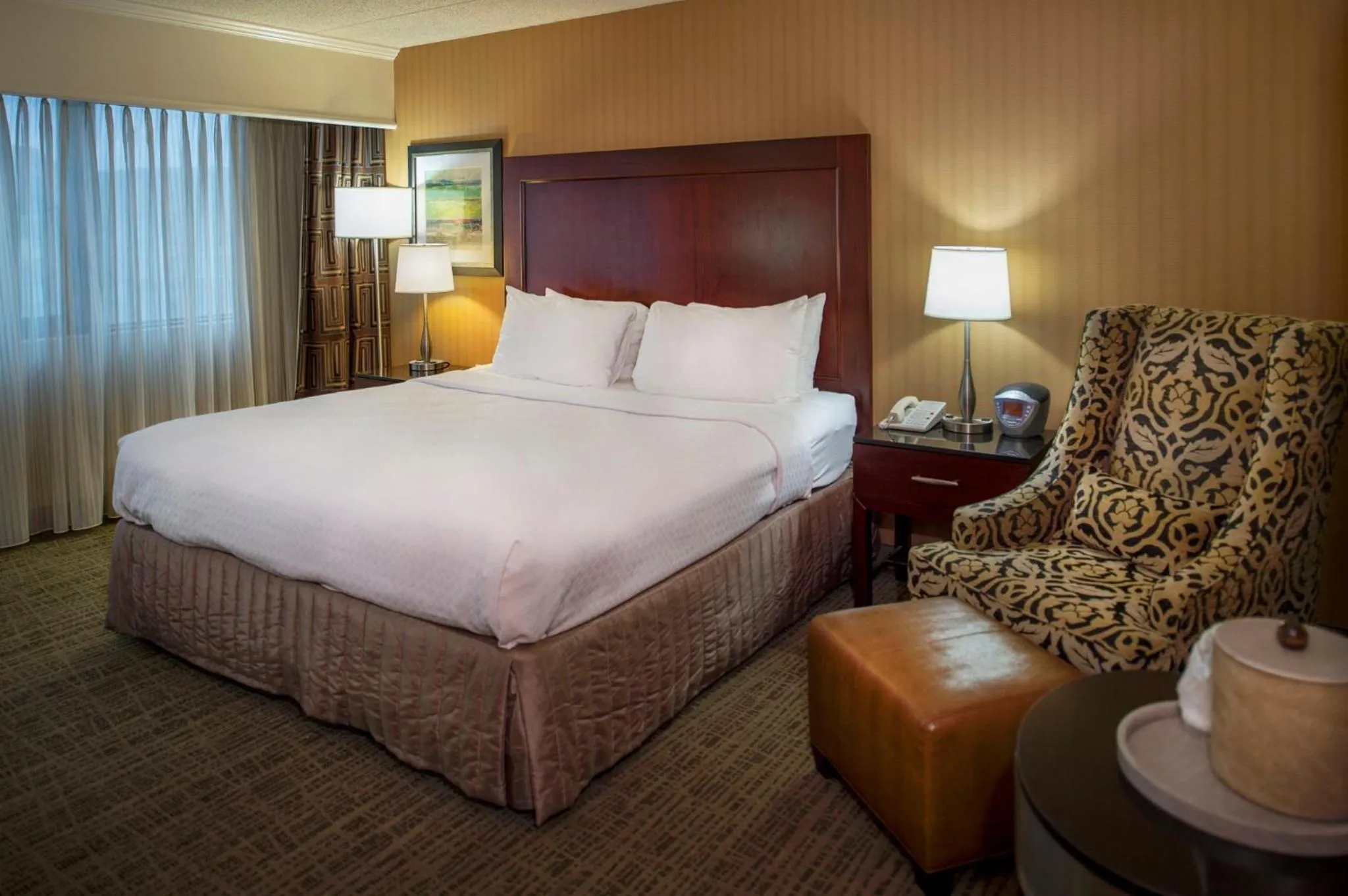 Photo of the whole room, Bed in Crowne Plaza Hotel St. Louis Airport by IHG