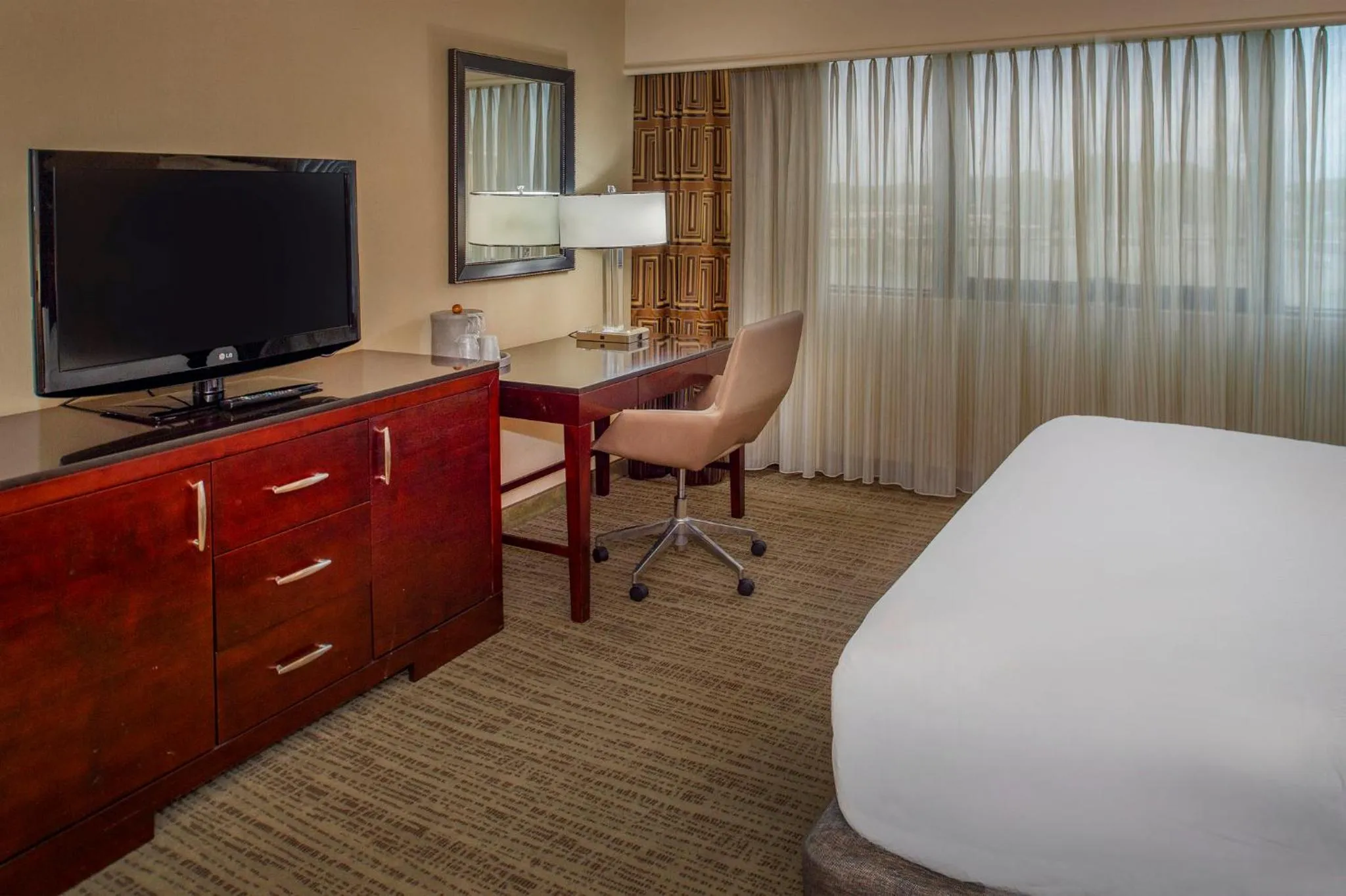 Photo of the whole room, Bed in Crowne Plaza Hotel St. Louis Airport by IHG