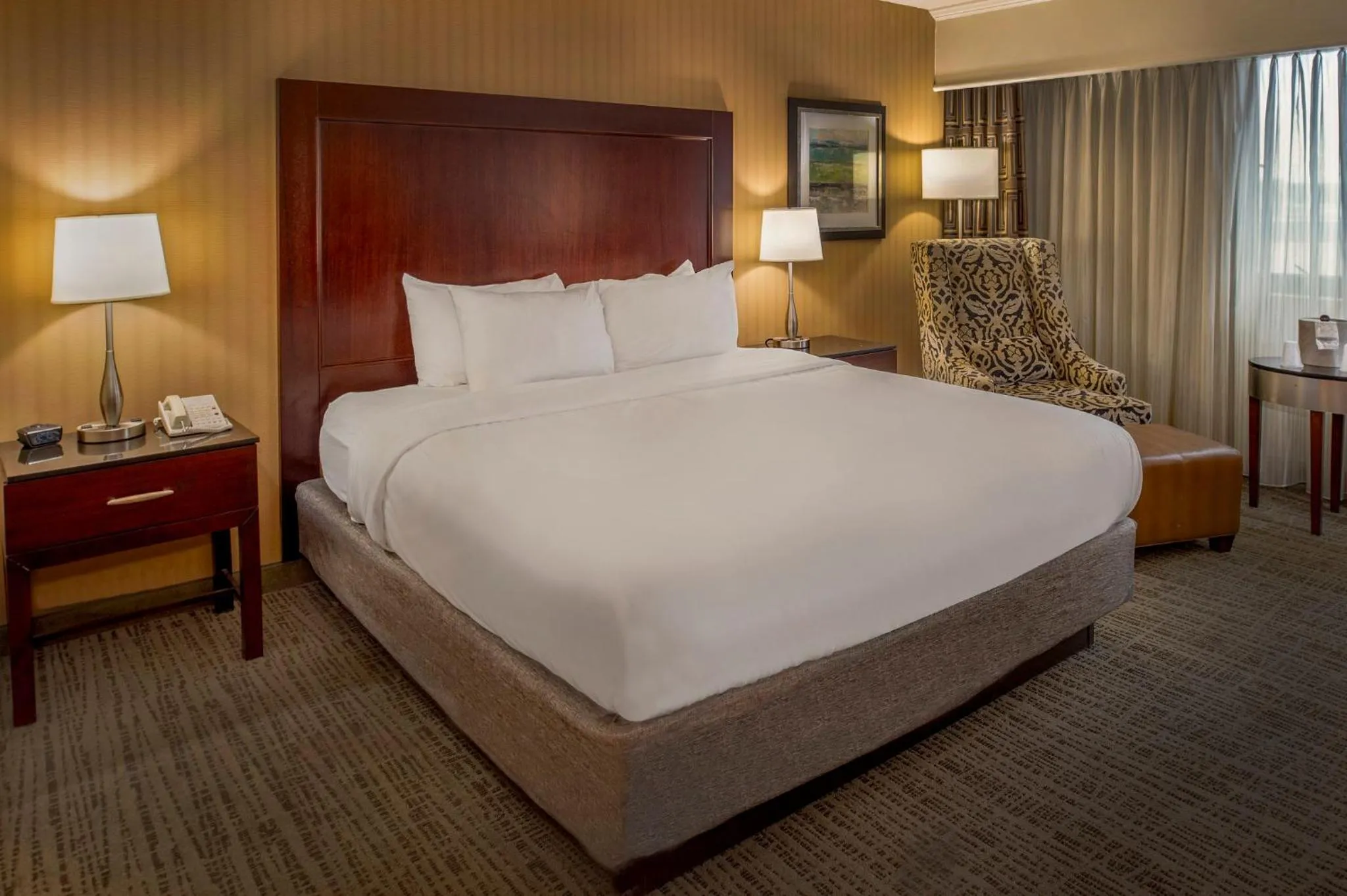 Photo of the whole room, Bed in Crowne Plaza Hotel St. Louis Airport by IHG