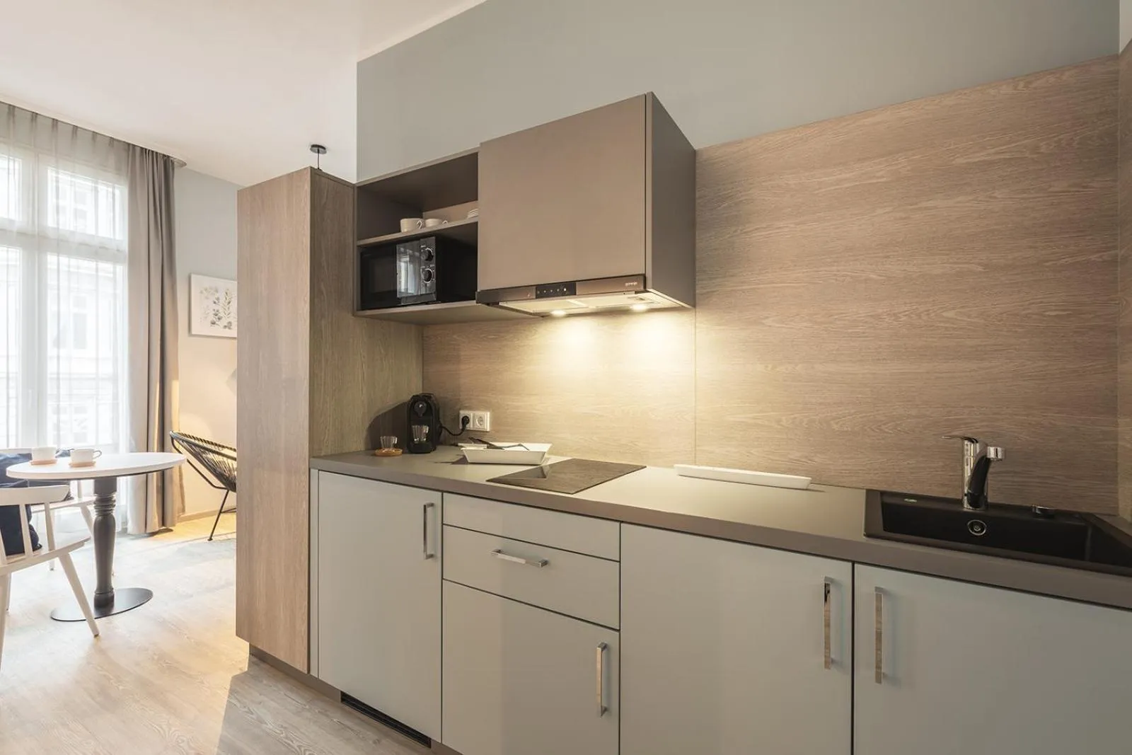 Kitchen or kitchenette in acora City Apart Living the City