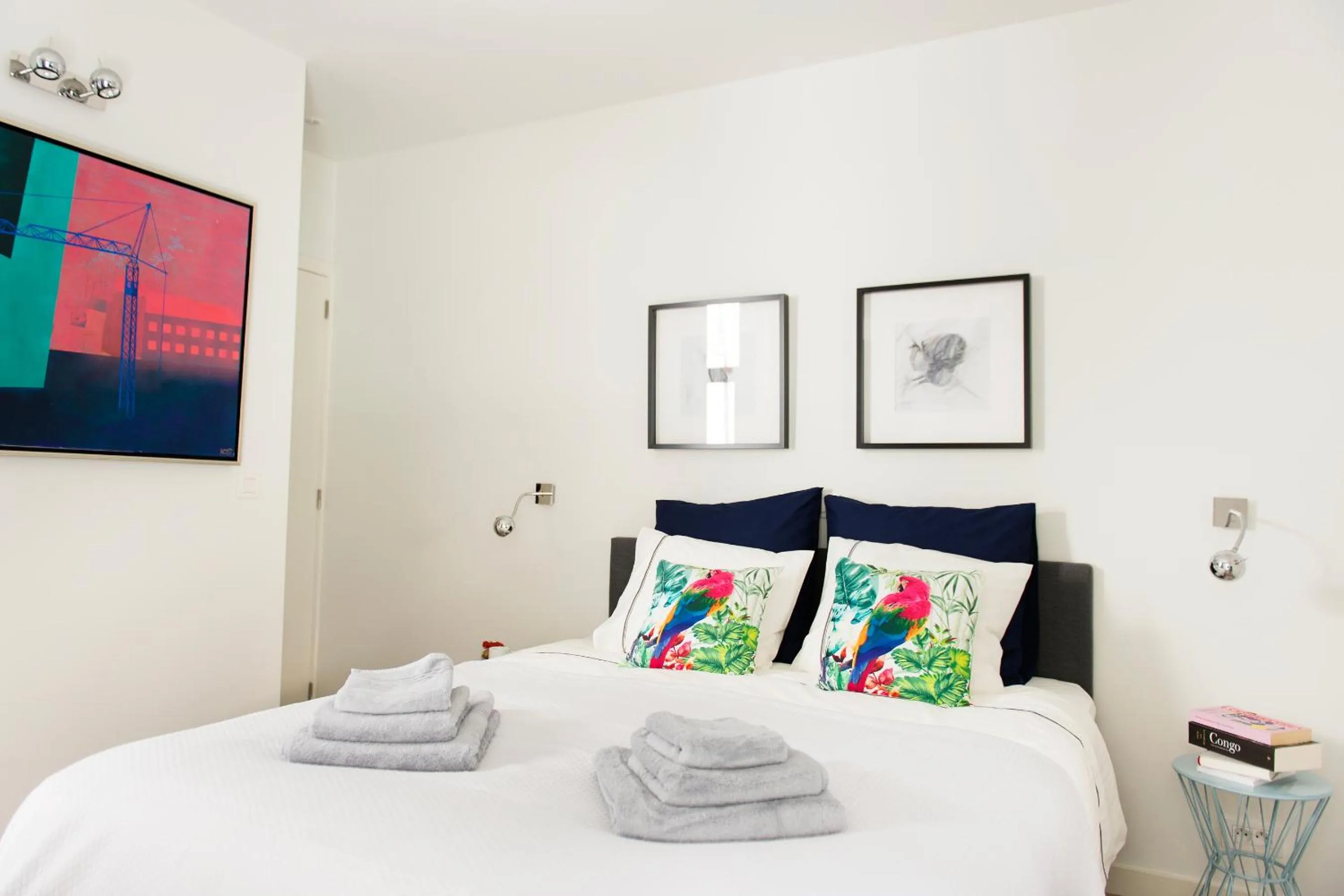 Bedroom, Bed in 4B B&B Brugge