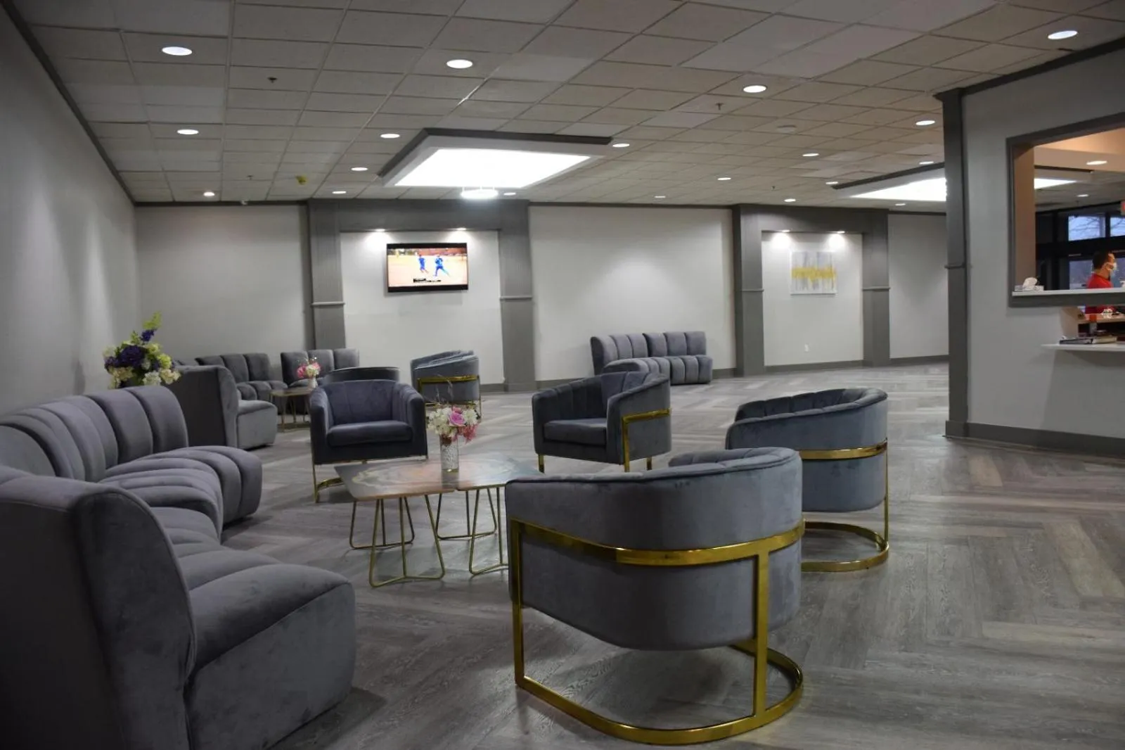 Lobby or reception in E Hotel Banquet & Conference Center