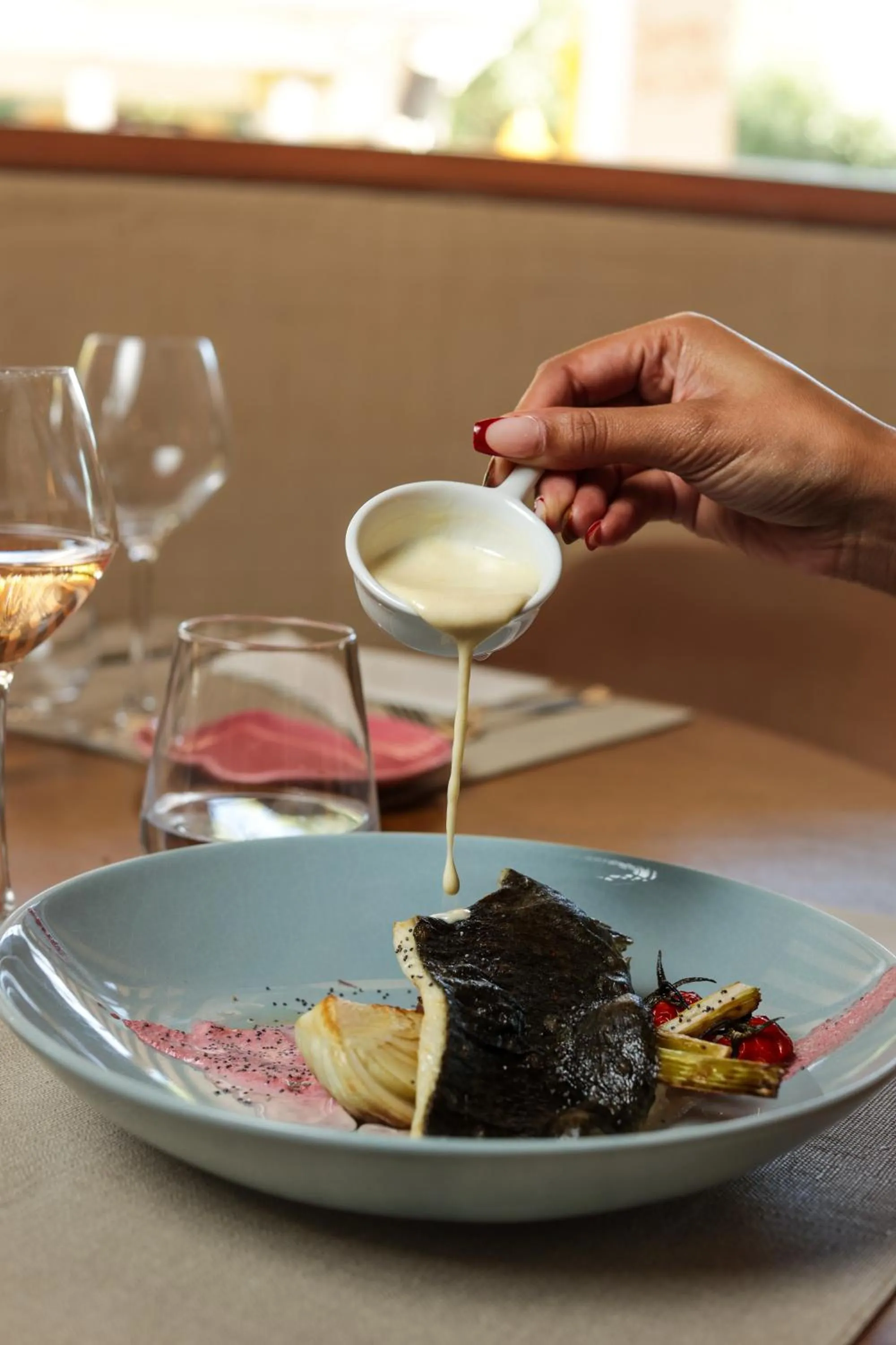 Restaurant/places to eat in Hotel Casarose - Cannes Mandelieu