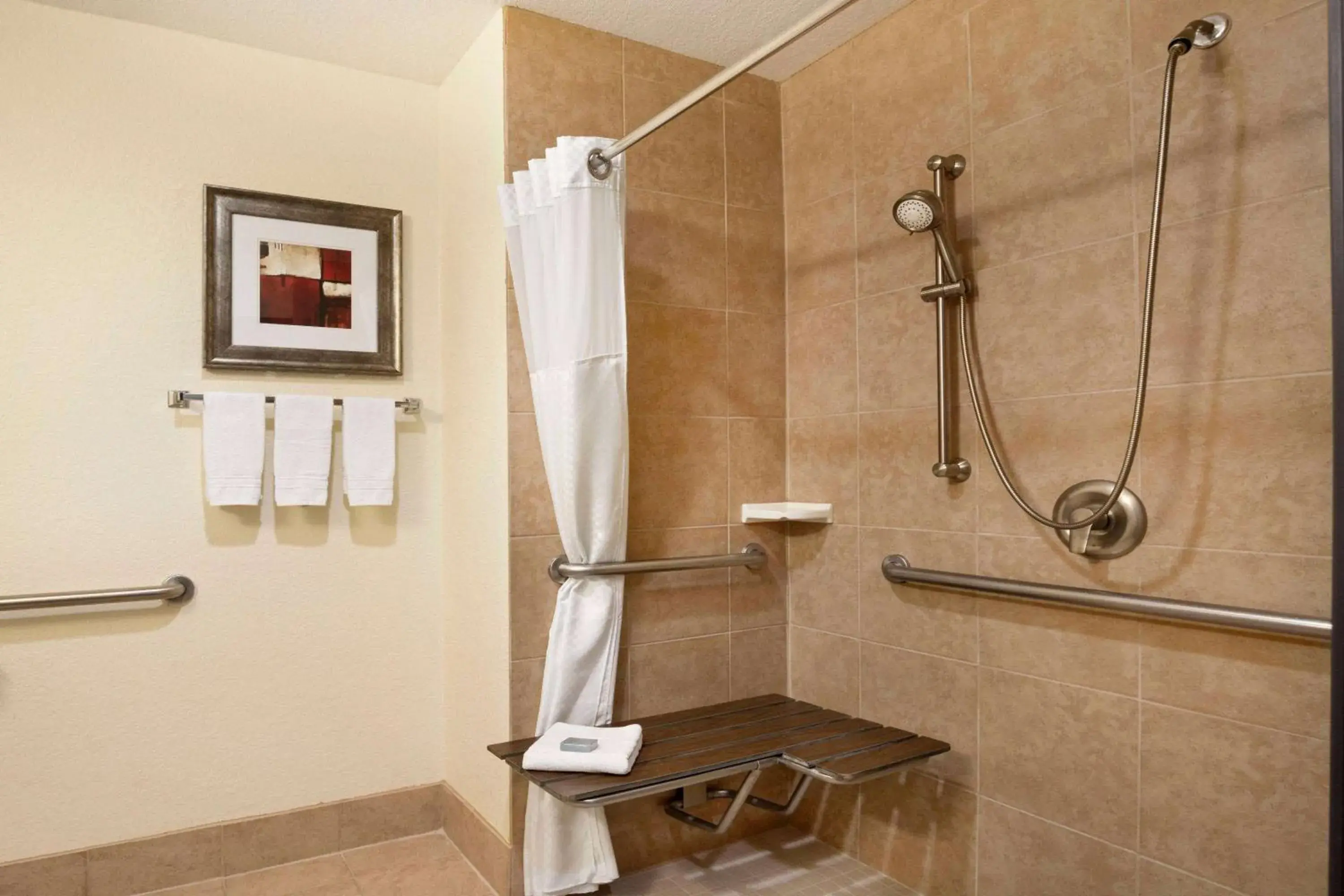 King Room with Bath Tub - Mobility/Hearing Accessible - Non-Smoking in Wingate by Wyndham San Marcos King Room with Bath Tub - Mobility/Hearing Accessible - Non-Smoking in Wingate by Wyndham San Marcos