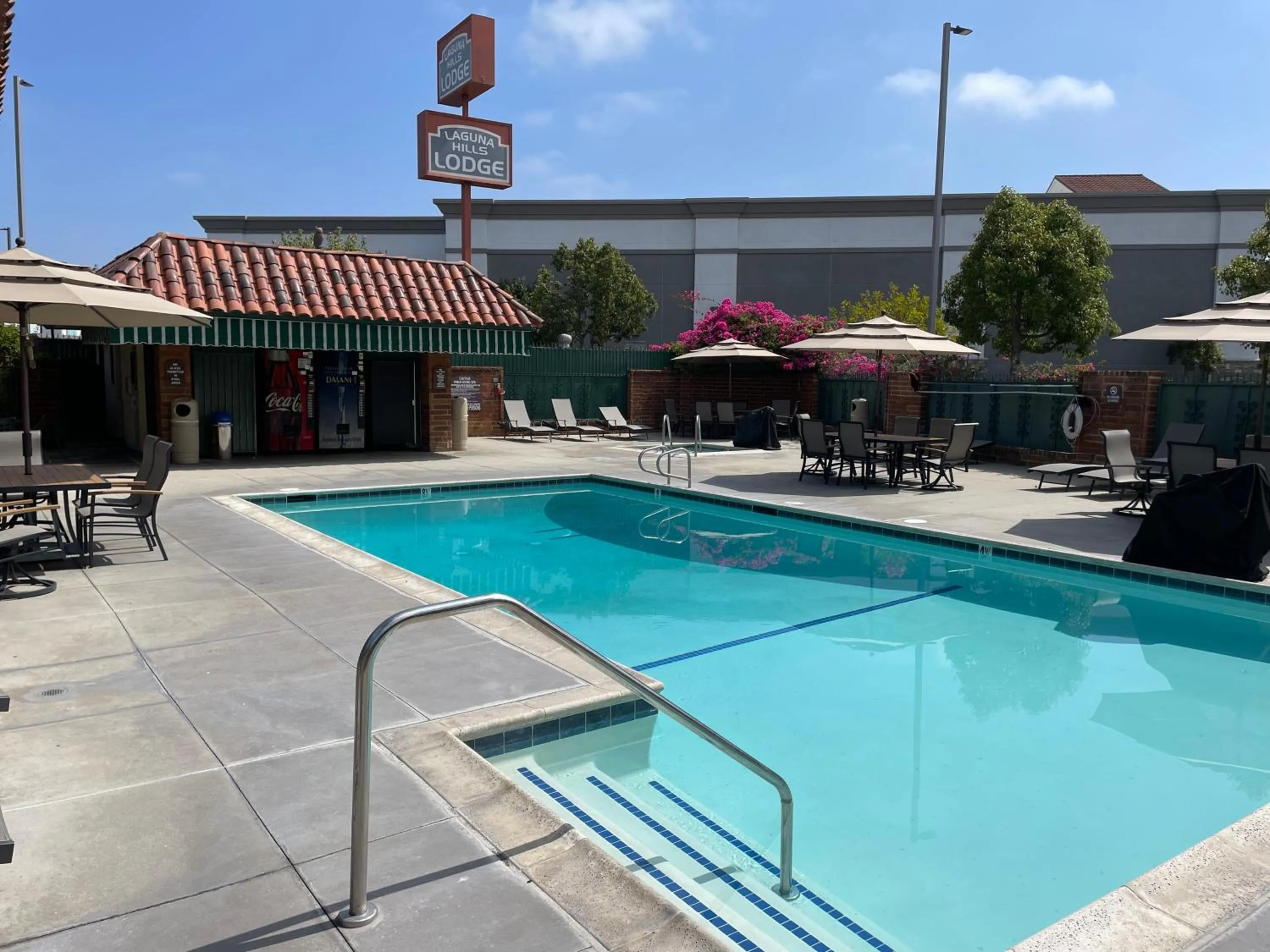 Swimming pool in Laguna Hills Lodge-Irvine Spectrum