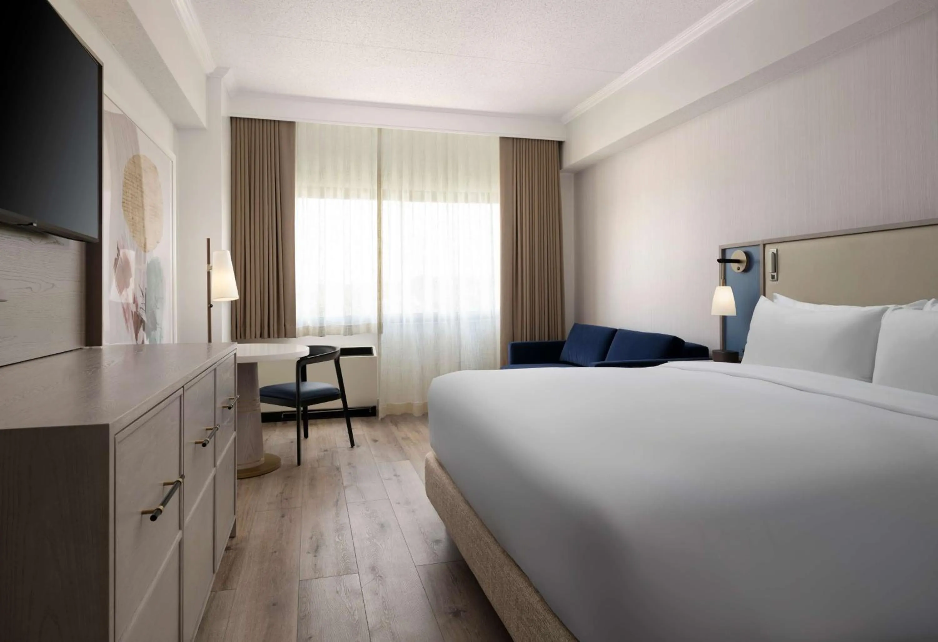 Bedroom, Bed in Sonesta White Plains Downtown