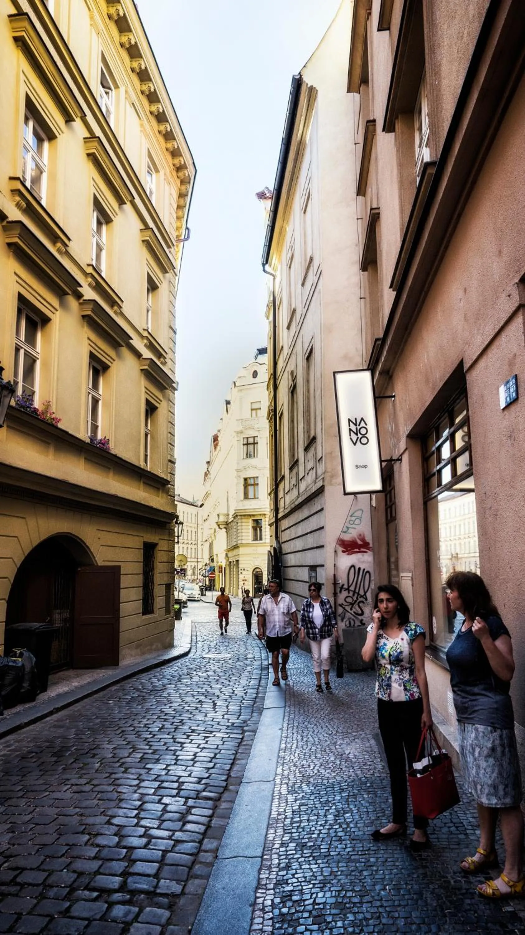 Street view in Apartment by the Old Town Square
