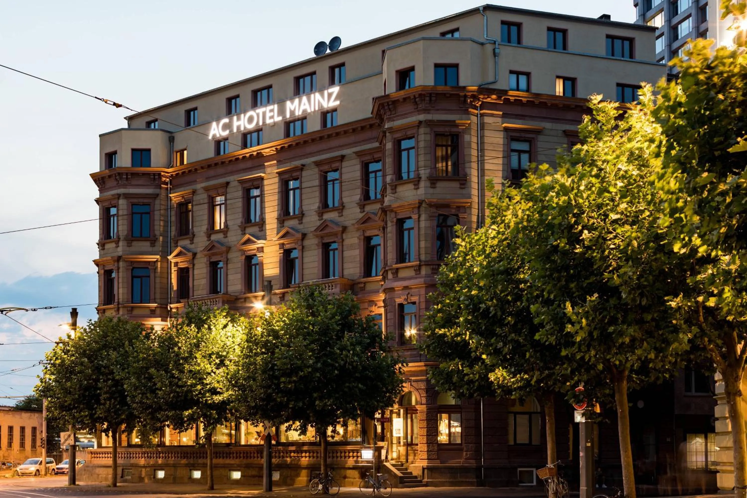 Property building in AC Hotel by Marriott Mainz