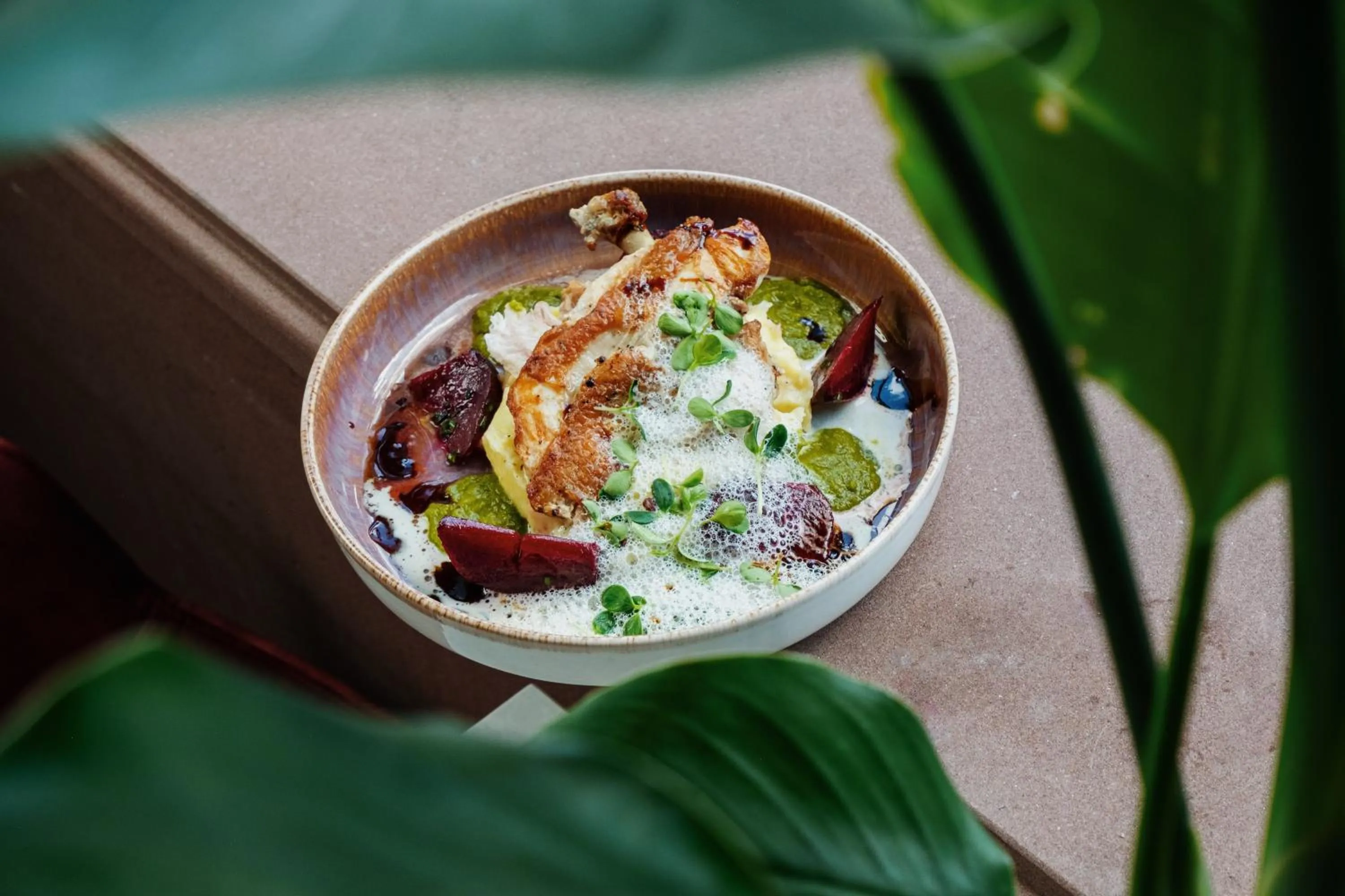 Restaurant/places to eat in AC Hotel by Marriott Mainz