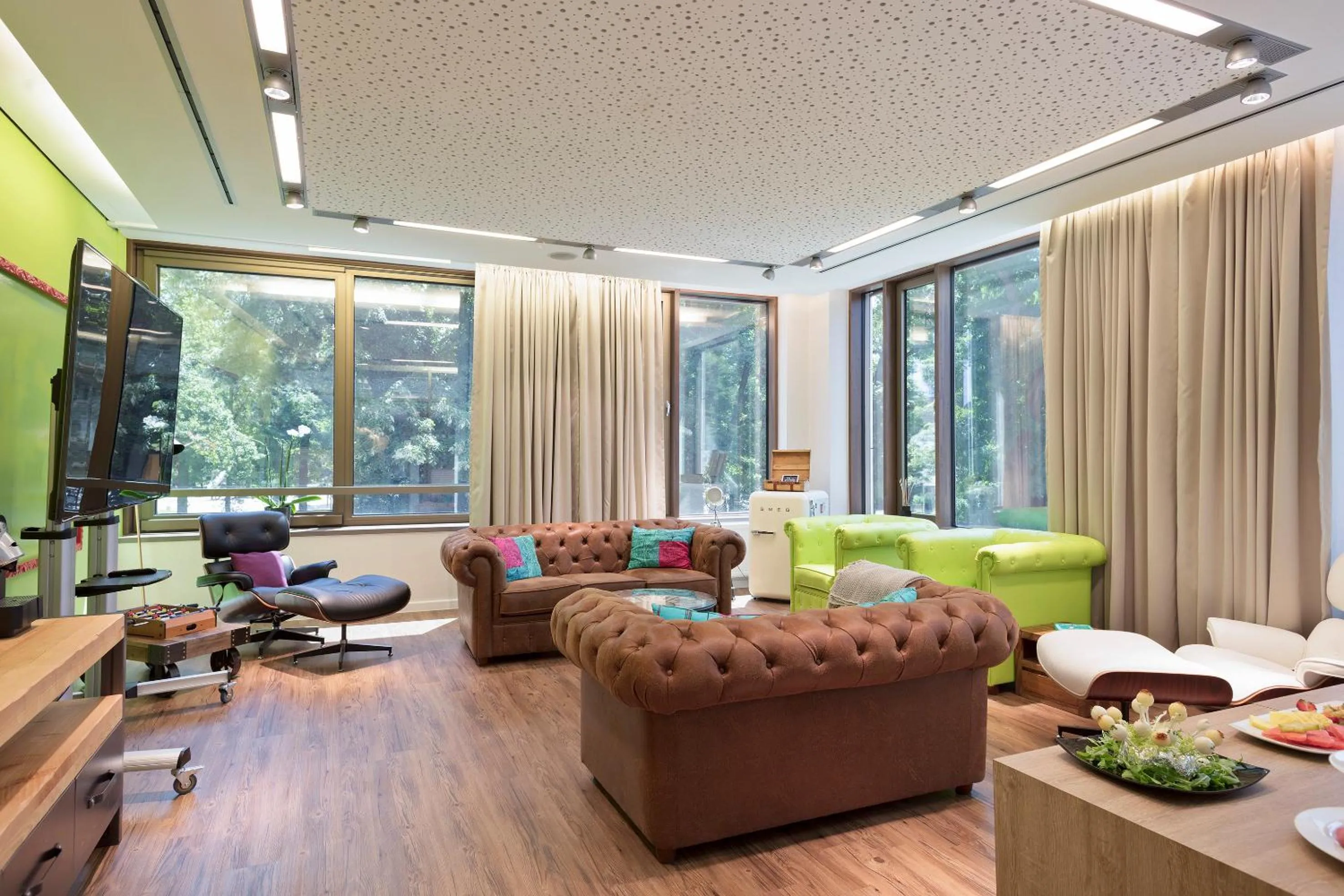 Seating area in Meliá Düsseldorf