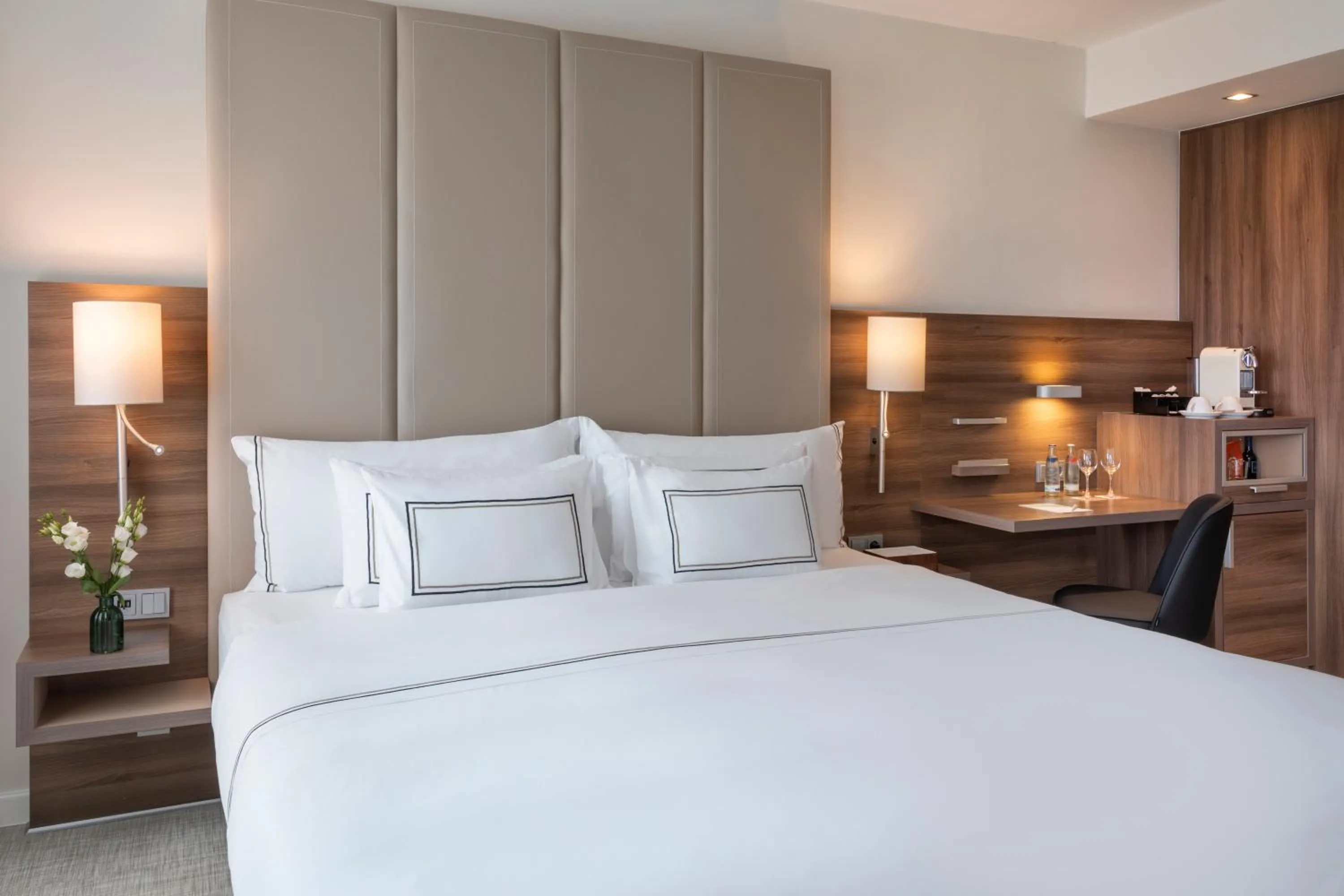 Bed in Meliá Düsseldorf