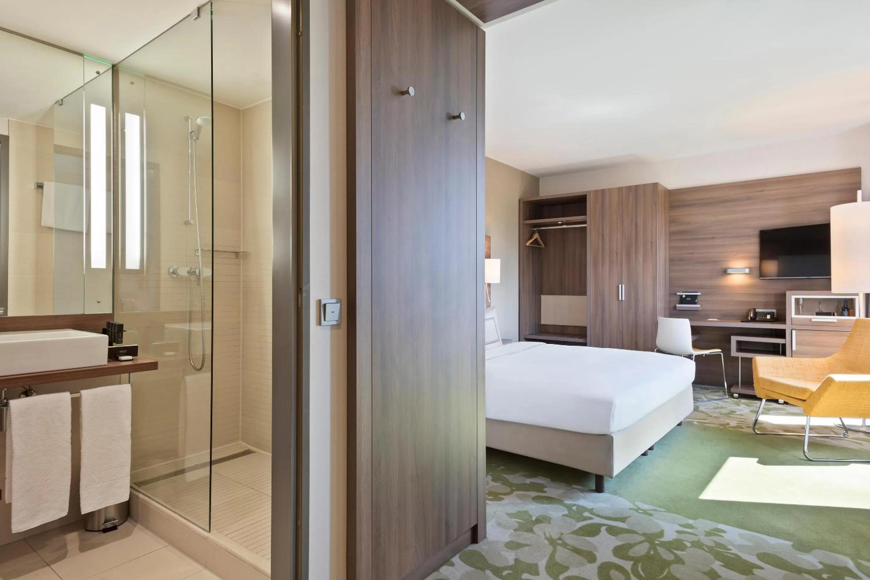 Bed in Meliá Düsseldorf