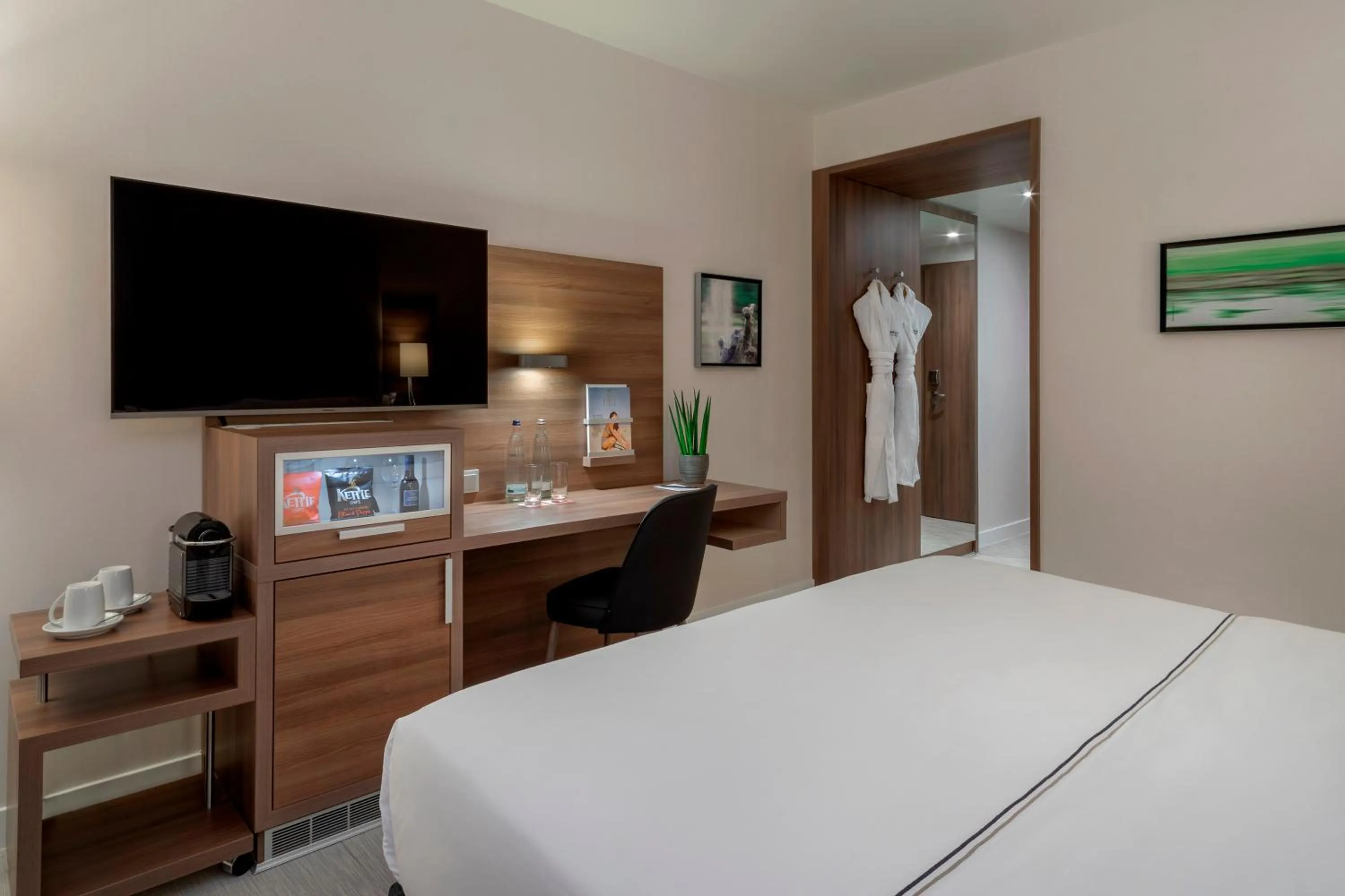 Bed in Meliá Düsseldorf