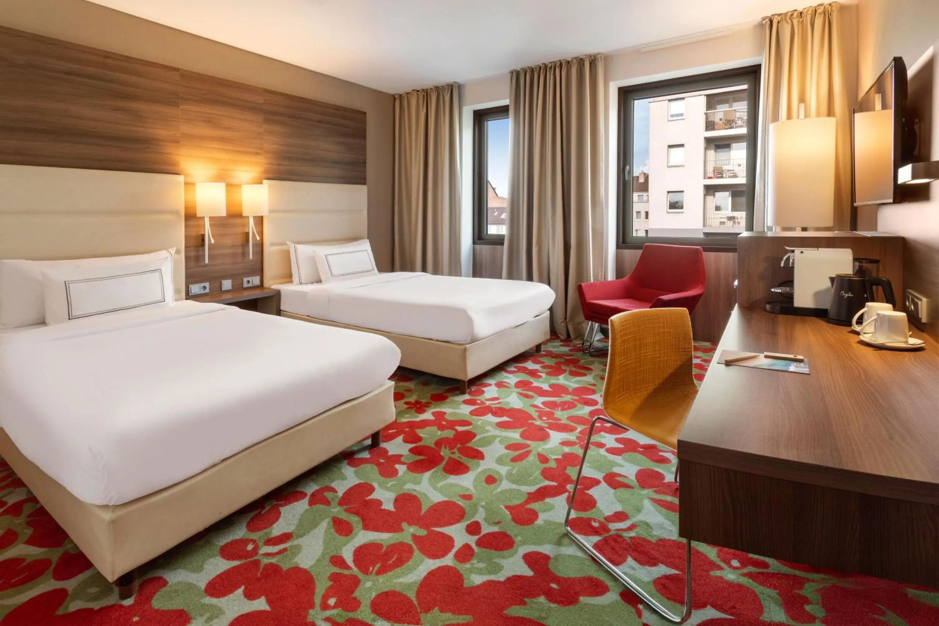 Bed in Meliá Düsseldorf